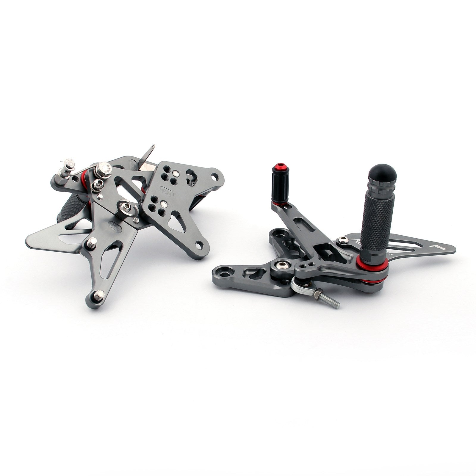 2009-2011 Kawasaki ZX6R ZX 6R Rearset Rear set Footpegs Adjustable Generic