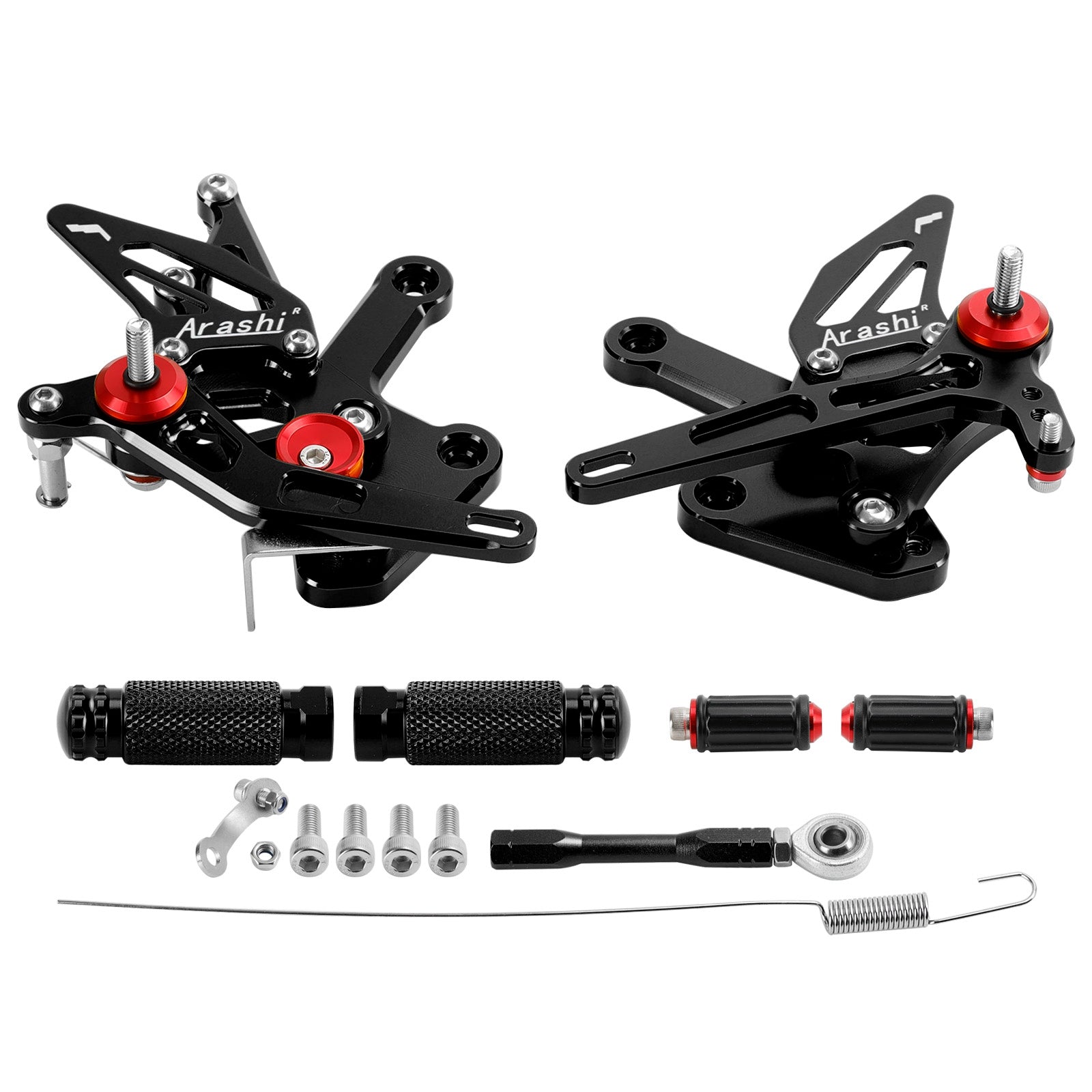 2023 Kawasaki Ninja ZX4R Racing Adjustable Rearsets Foot Pegs