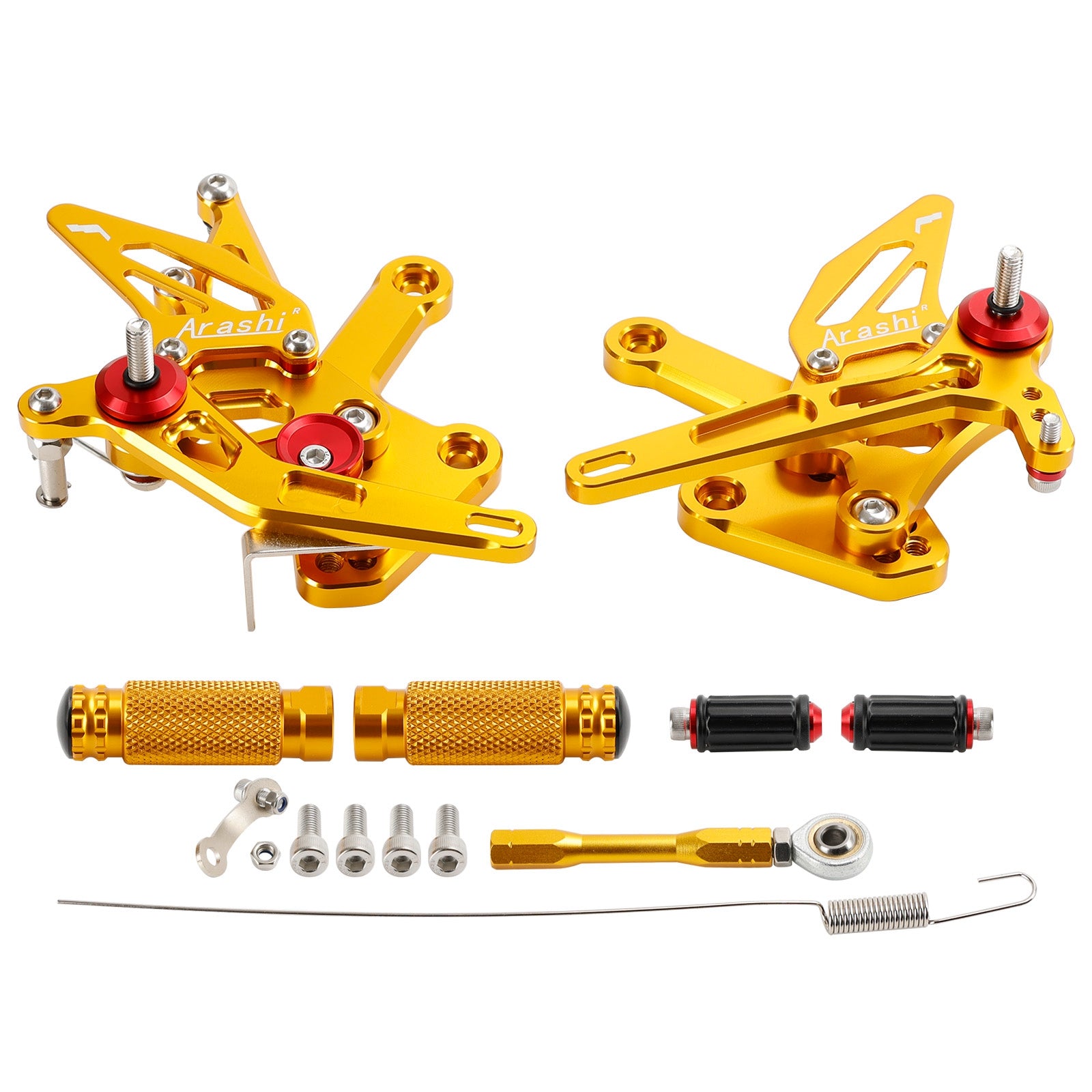2023 Kawasaki Ninja ZX4R Racing Adjustable Rearsets Foot Pegs