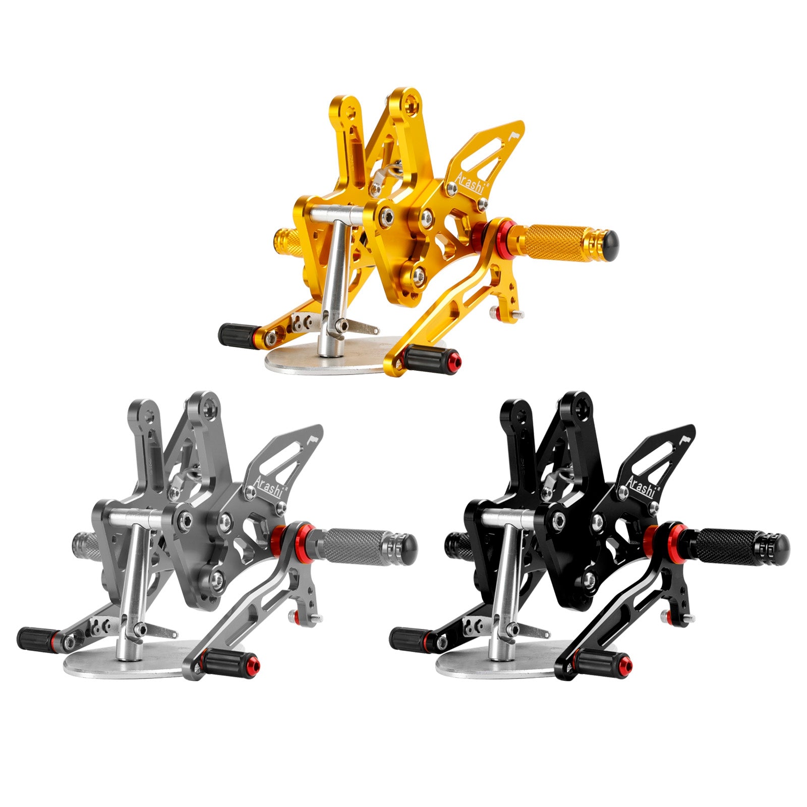 2023 Kawasaki Ninja ZX4R Racing Adjustable Rearsets Foot Pegs