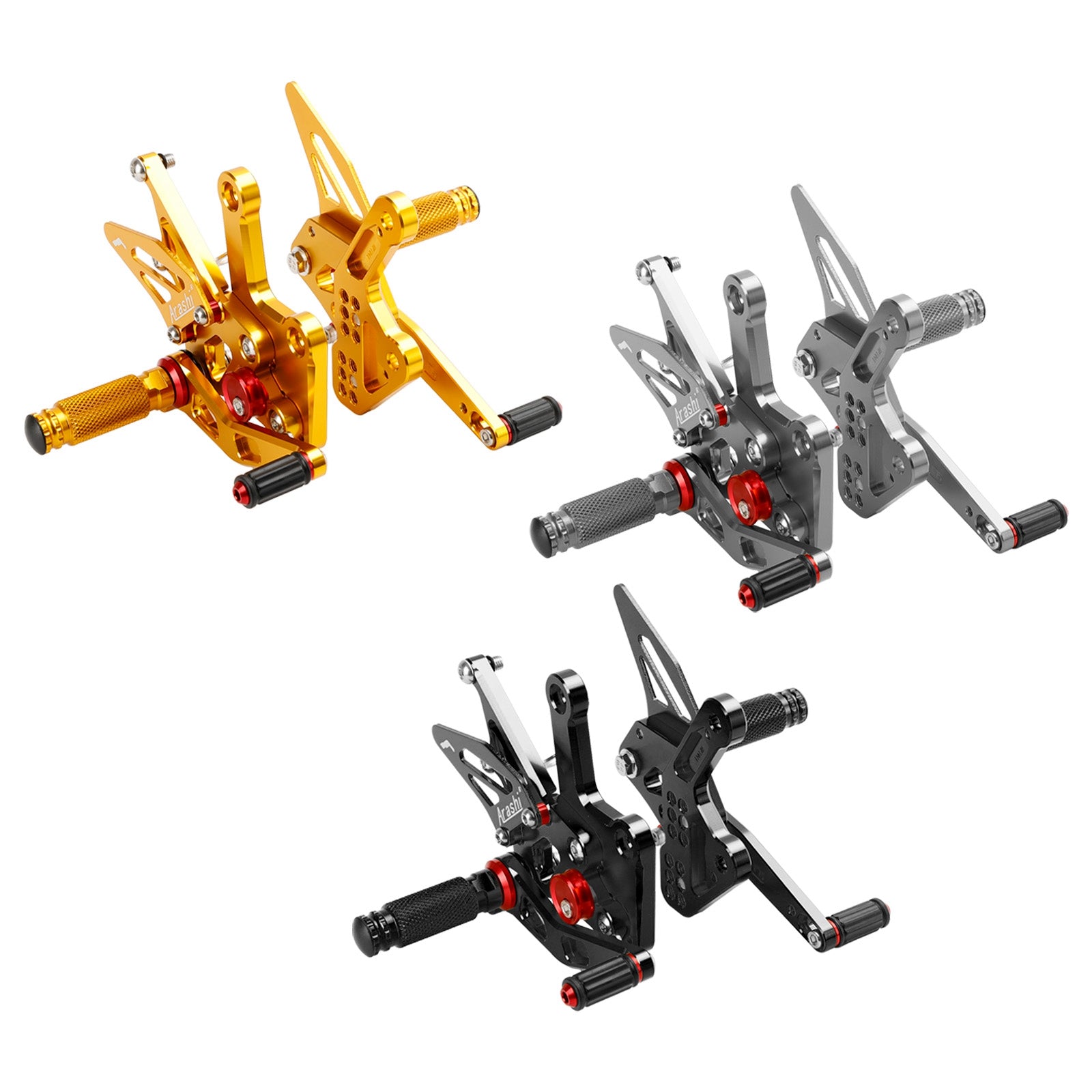 2023 Kawasaki Ninja ZX4R Racing Adjustable Rearsets Foot Pegs