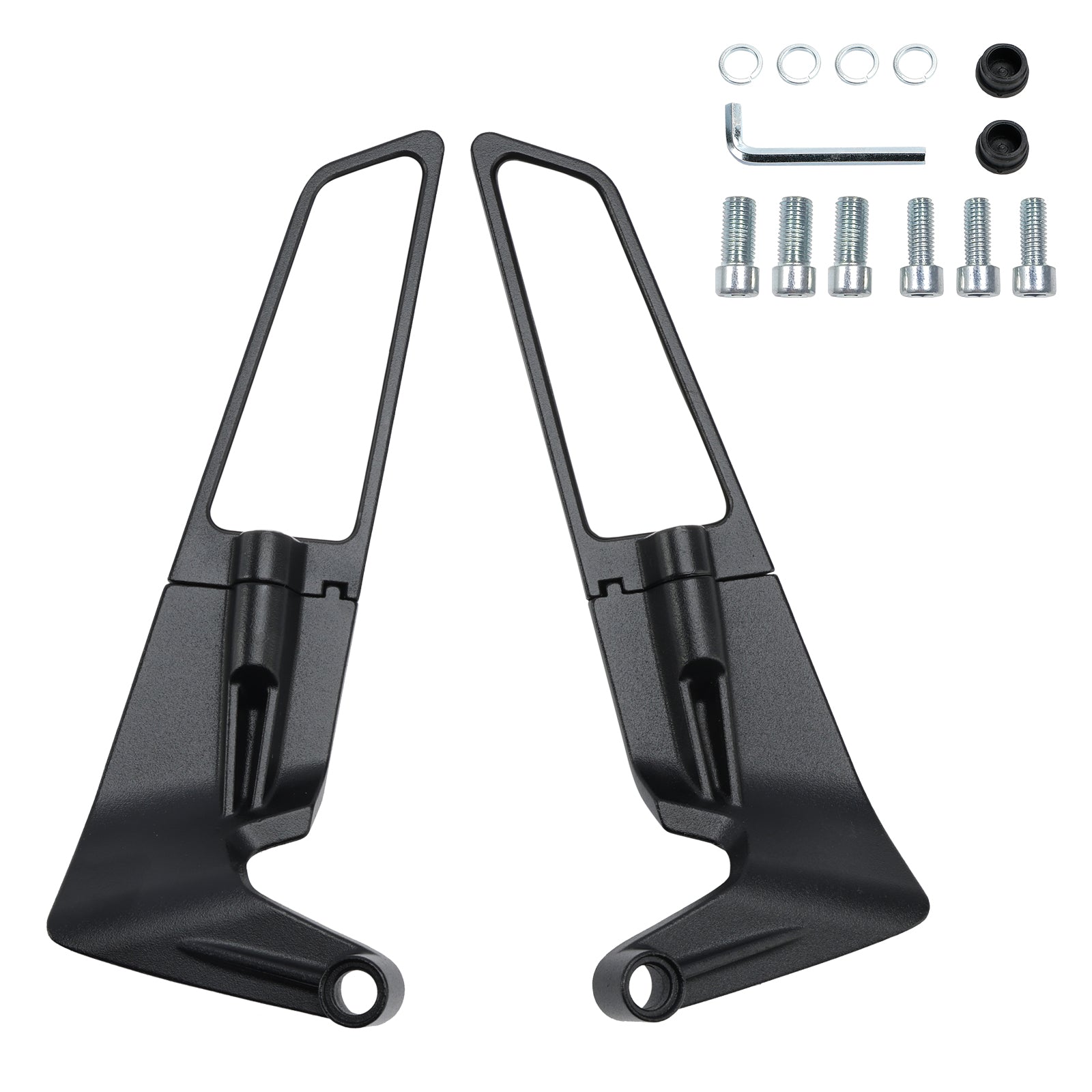 2016-2021 Ducati Monster 1200R Winglet Mirrors Pair