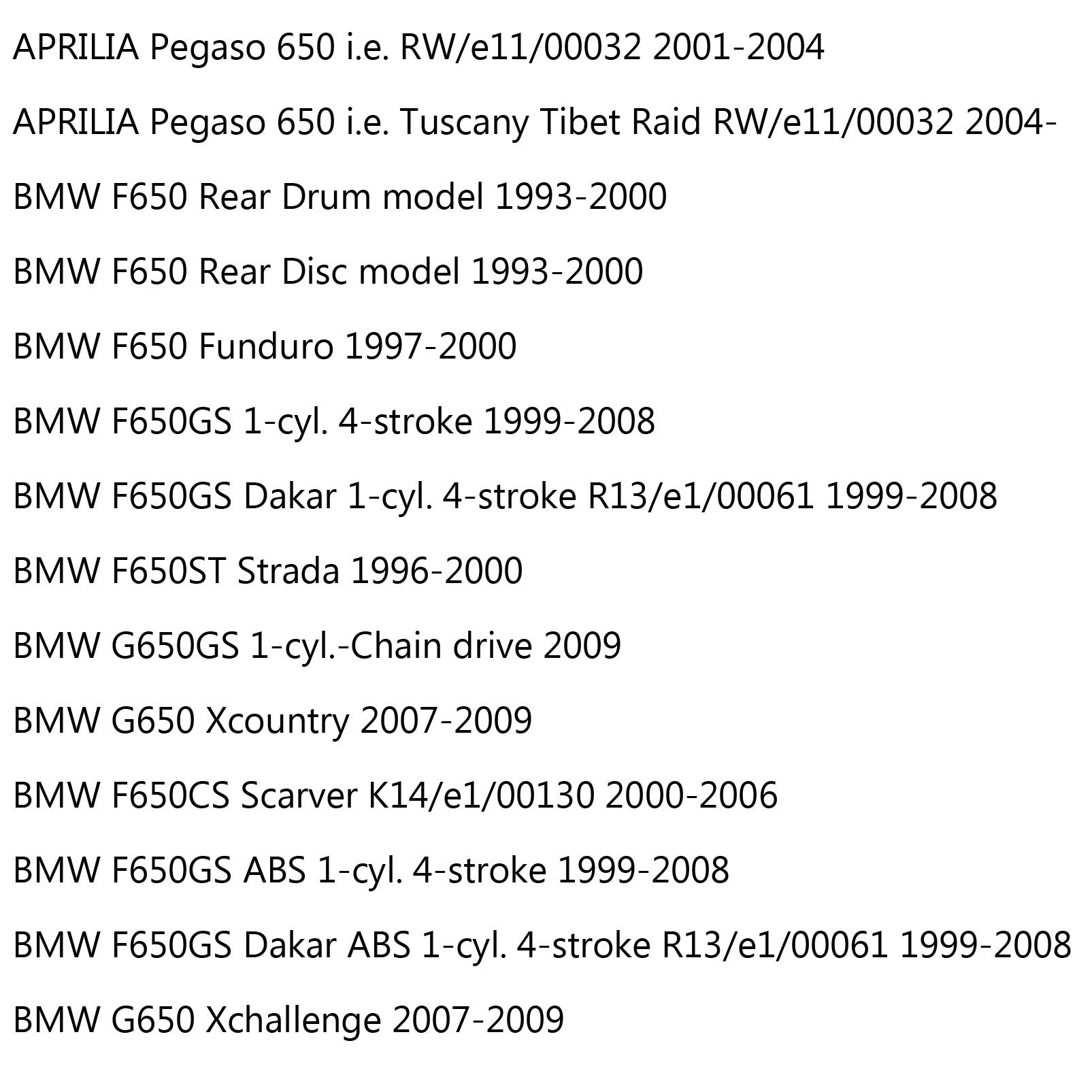 2007-2009 BMW G650 Xcountry Front Rotor Brake Disc