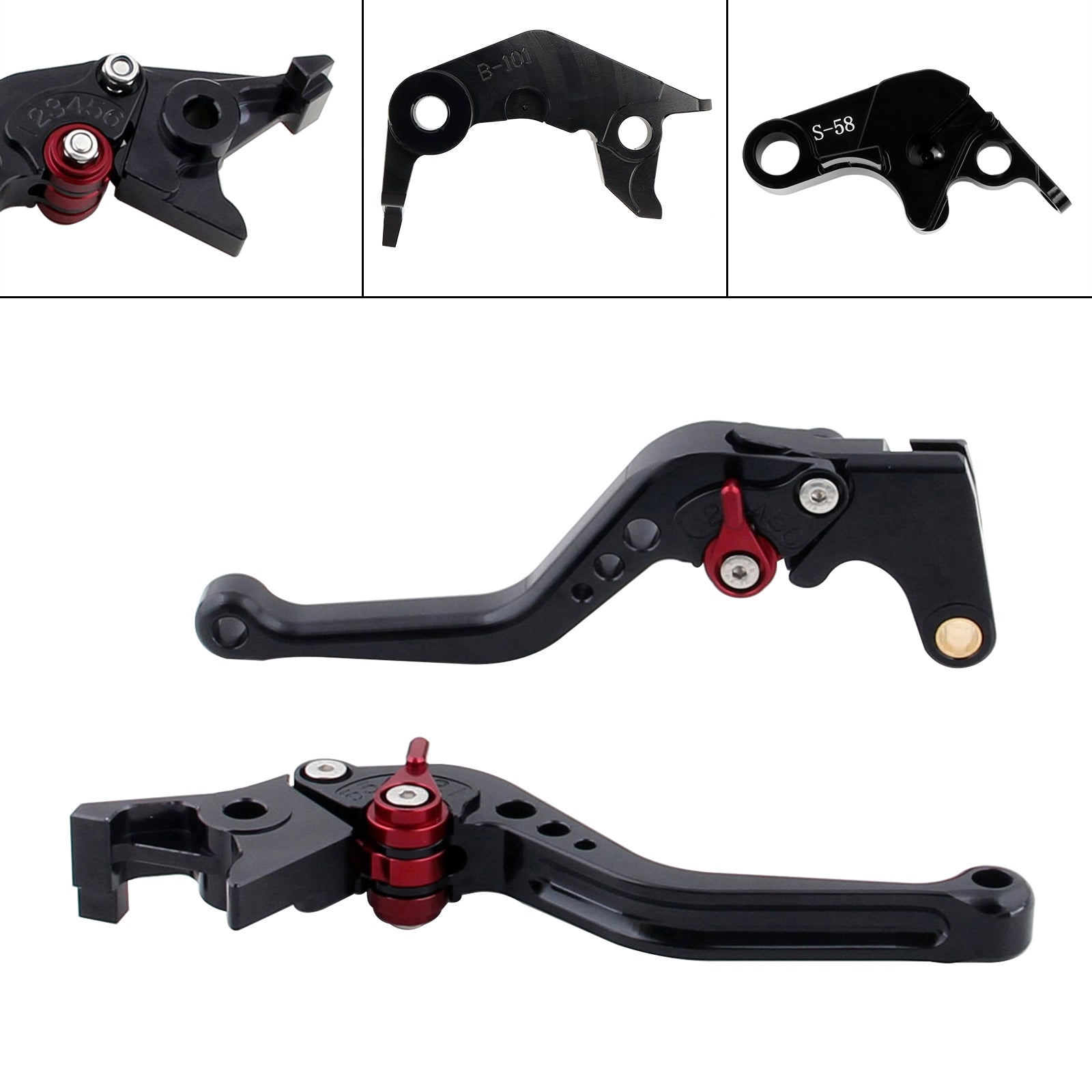 NEW Short Clutch Brake Lever fit for YAMAHA YZF R7 MT-10/SP FZ-10/SP 2022-23