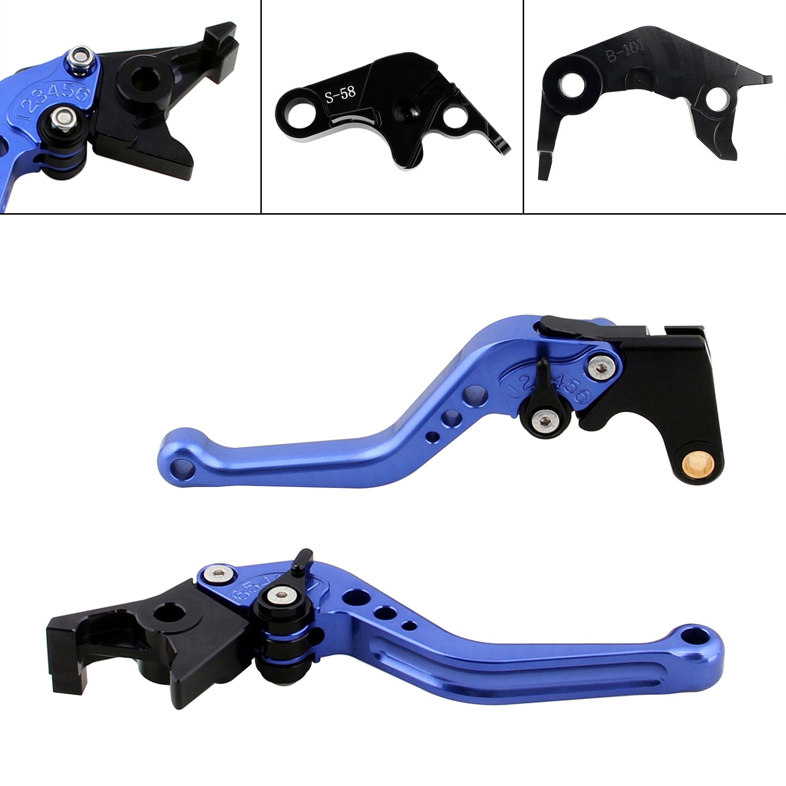 NEW Short Clutch Brake Lever fit for YAMAHA YZF R7 MT-10/SP FZ-10/SP 2022-23