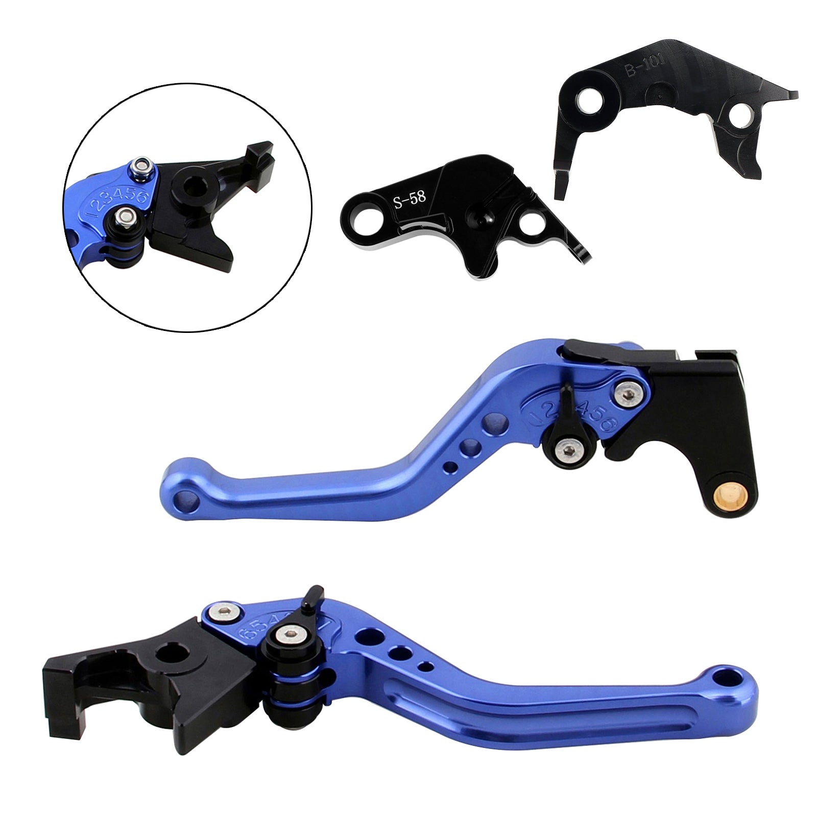 NEW Short Clutch Brake Lever fit for YAMAHA YZF R7 MT-10/SP FZ-10/SP 2022-23