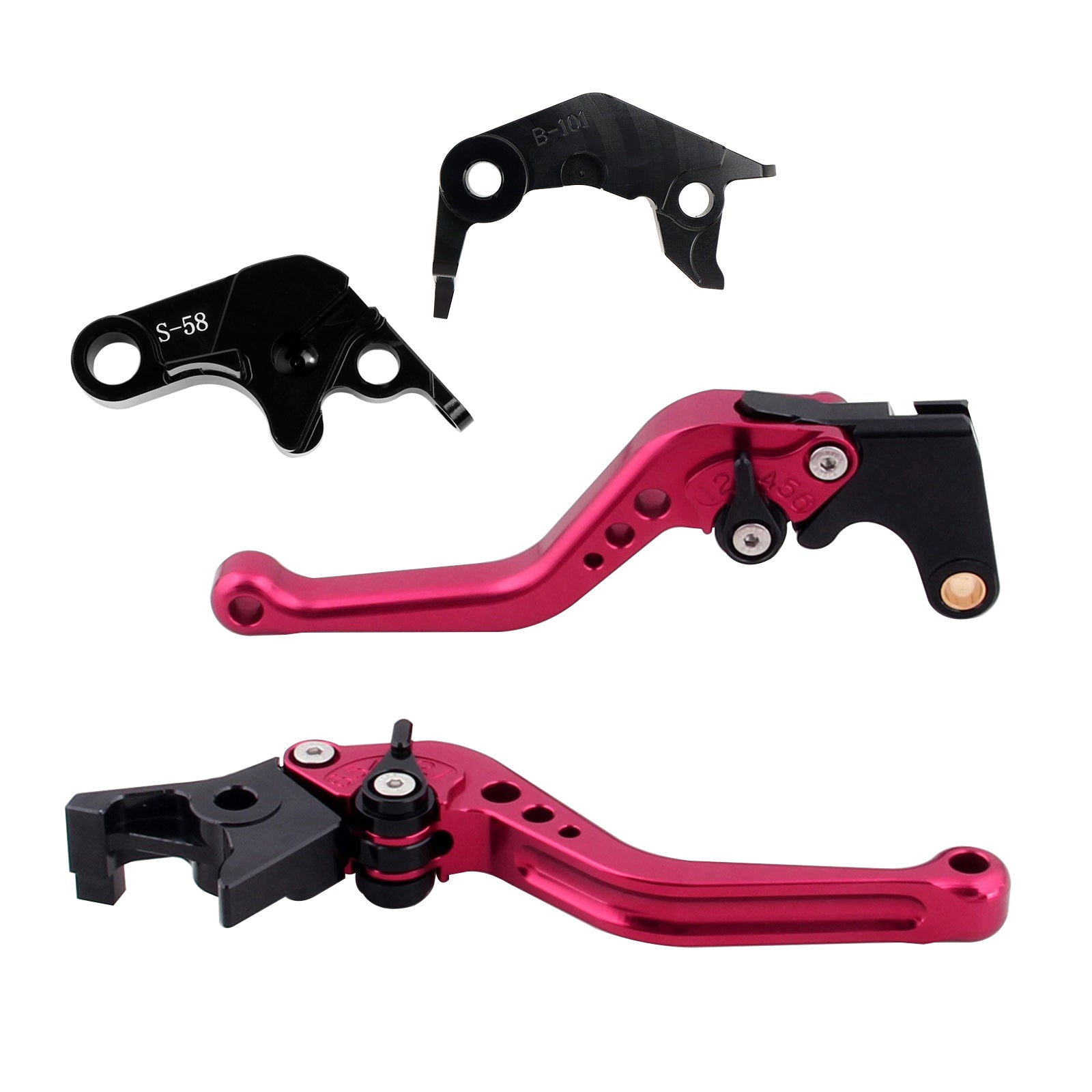 NEW Short Clutch Brake Lever fit for YAMAHA YZF R7 MT-10/SP FZ-10/SP 2022-23