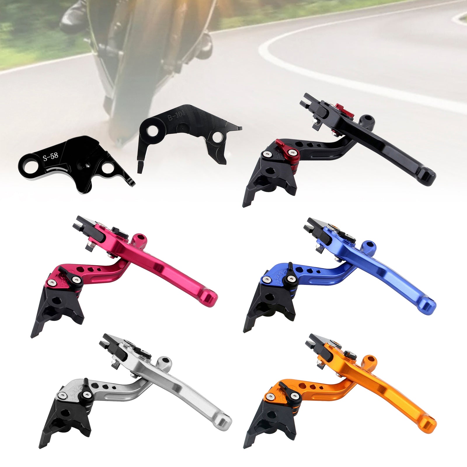 NEW Short Clutch Brake Lever fit for YAMAHA YZF R7 MT-10/SP FZ-10/SP 2022-23