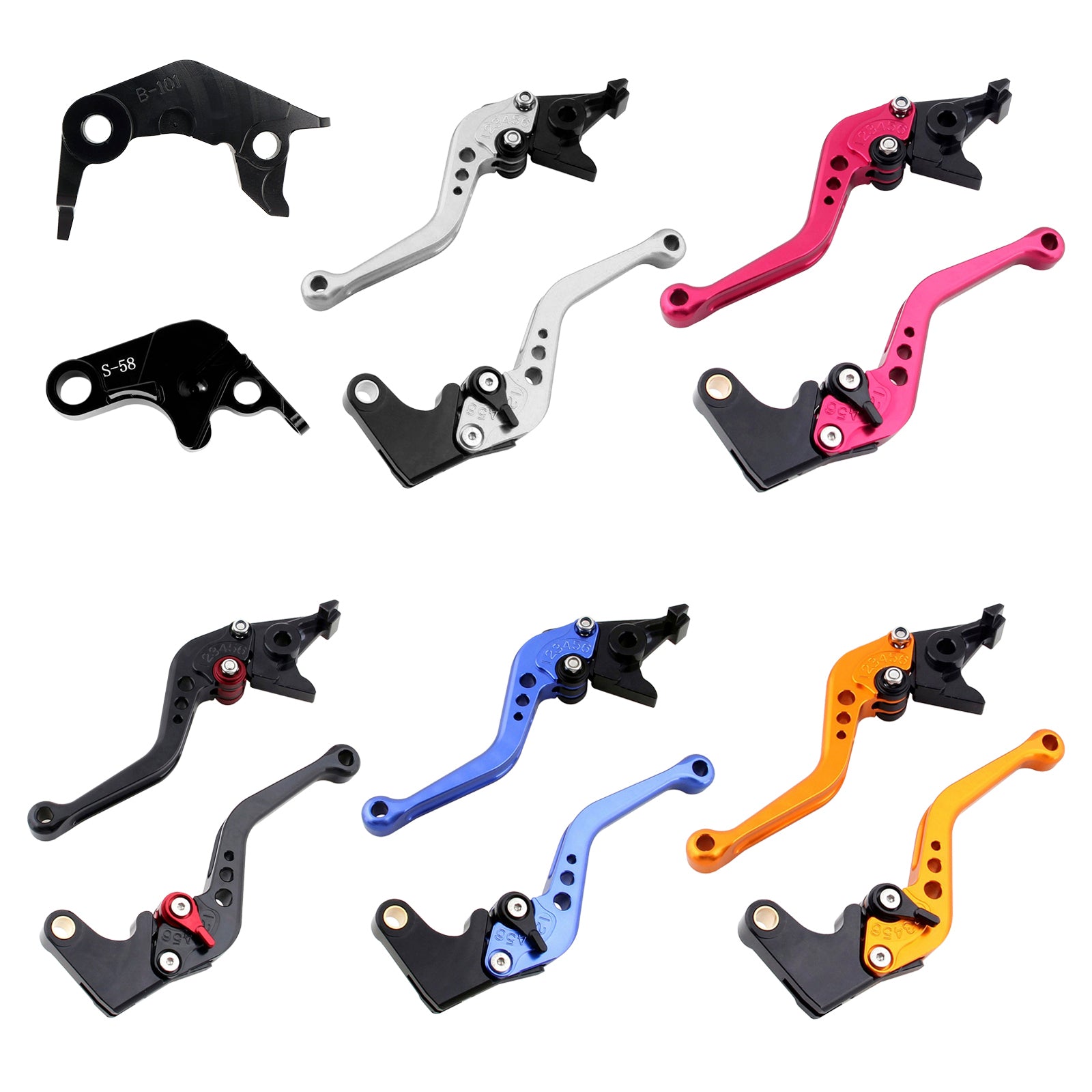 NEW Short Clutch Brake Lever fit for YAMAHA YZF R7 MT-10/SP FZ-10/SP 2022-23