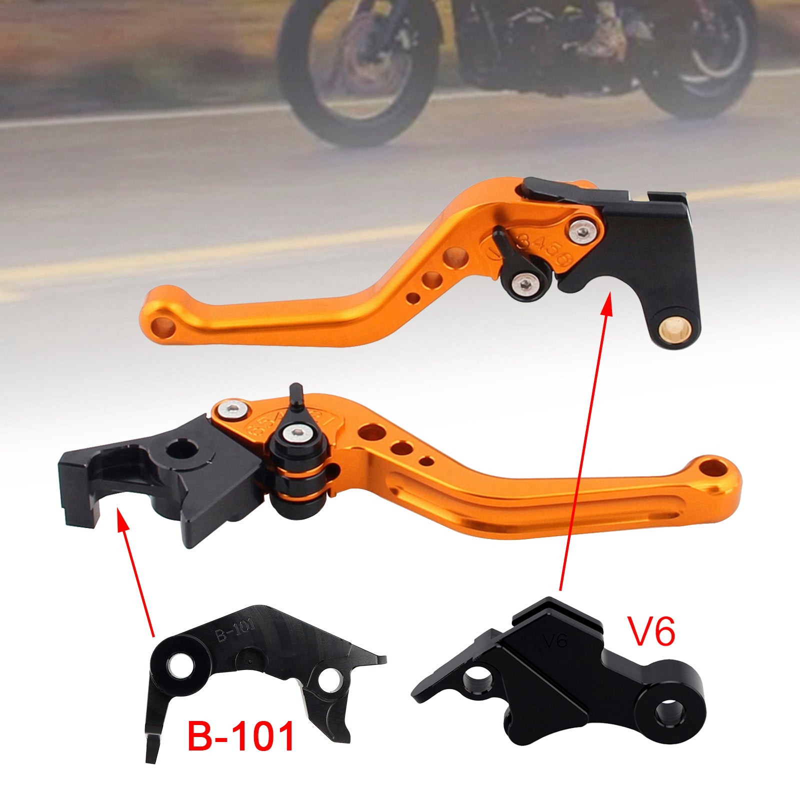 NEW Short Clutch Brake Lever fit for YAMAHA XSR900 XSR900GP MT-09 MT-09SP 24-25