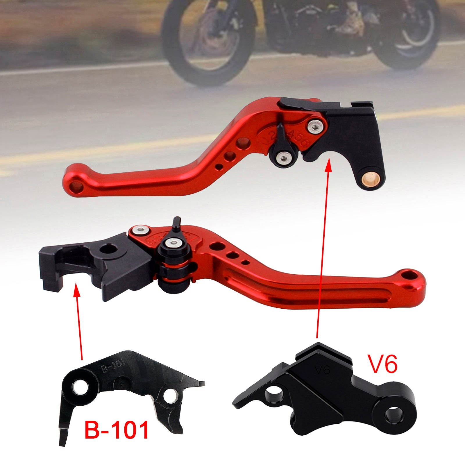 NEW Short Clutch Brake Lever fit for YAMAHA XSR900 XSR900GP MT-09 MT-09SP 24-25