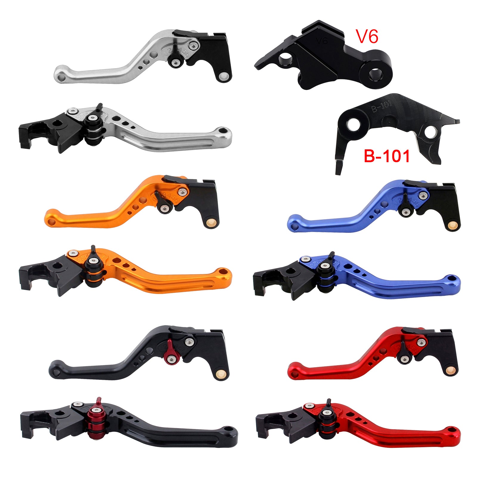 NEW Short Clutch Brake Lever fit for YAMAHA XSR900 XSR900GP MT-09 MT-09SP 24-25