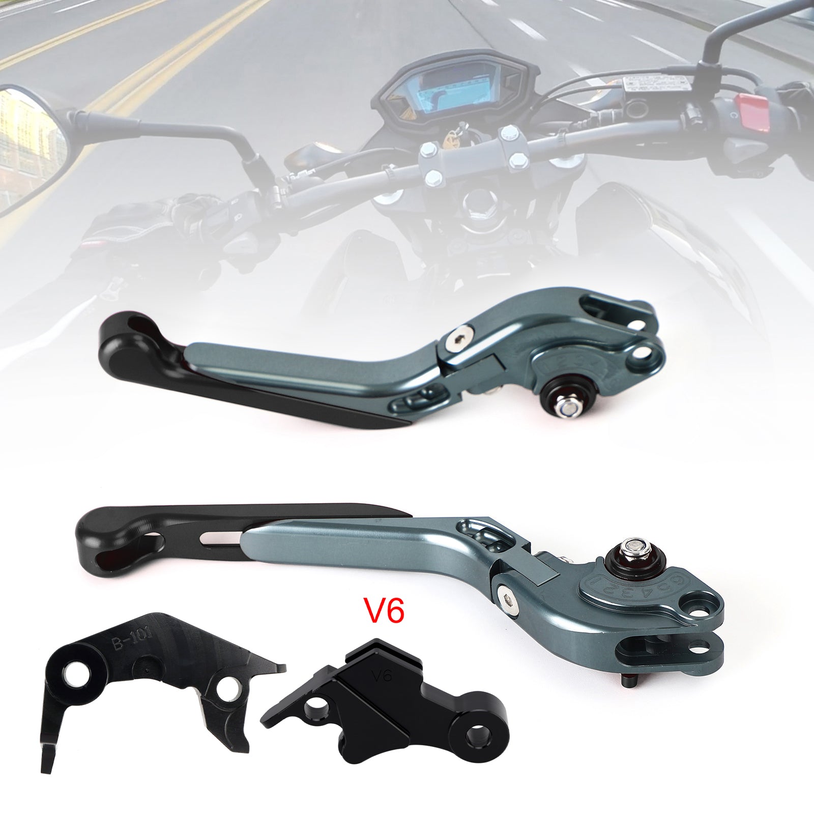 Adjustable Clutch Brake Lever fit for YAMAHA XSR900 XSR900GP MT-09 2024-2025