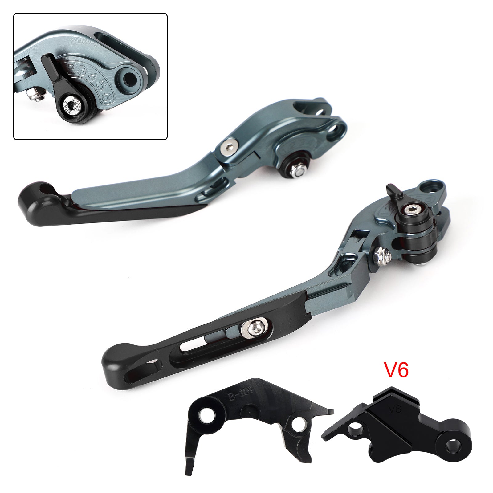 Adjustable Clutch Brake Lever fit for YAMAHA XSR900 XSR900GP MT-09 2024-2025
