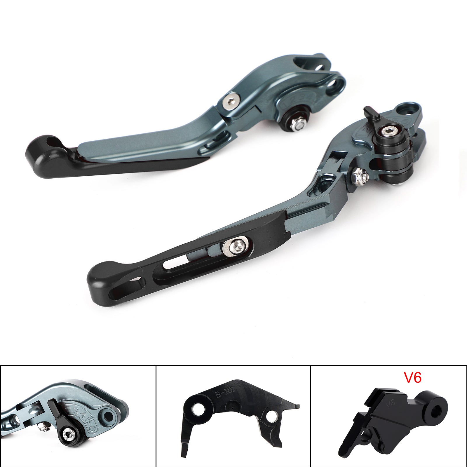 Adjustable Clutch Brake Lever fit for YAMAHA XSR900 XSR900GP MT-09 2024-2025