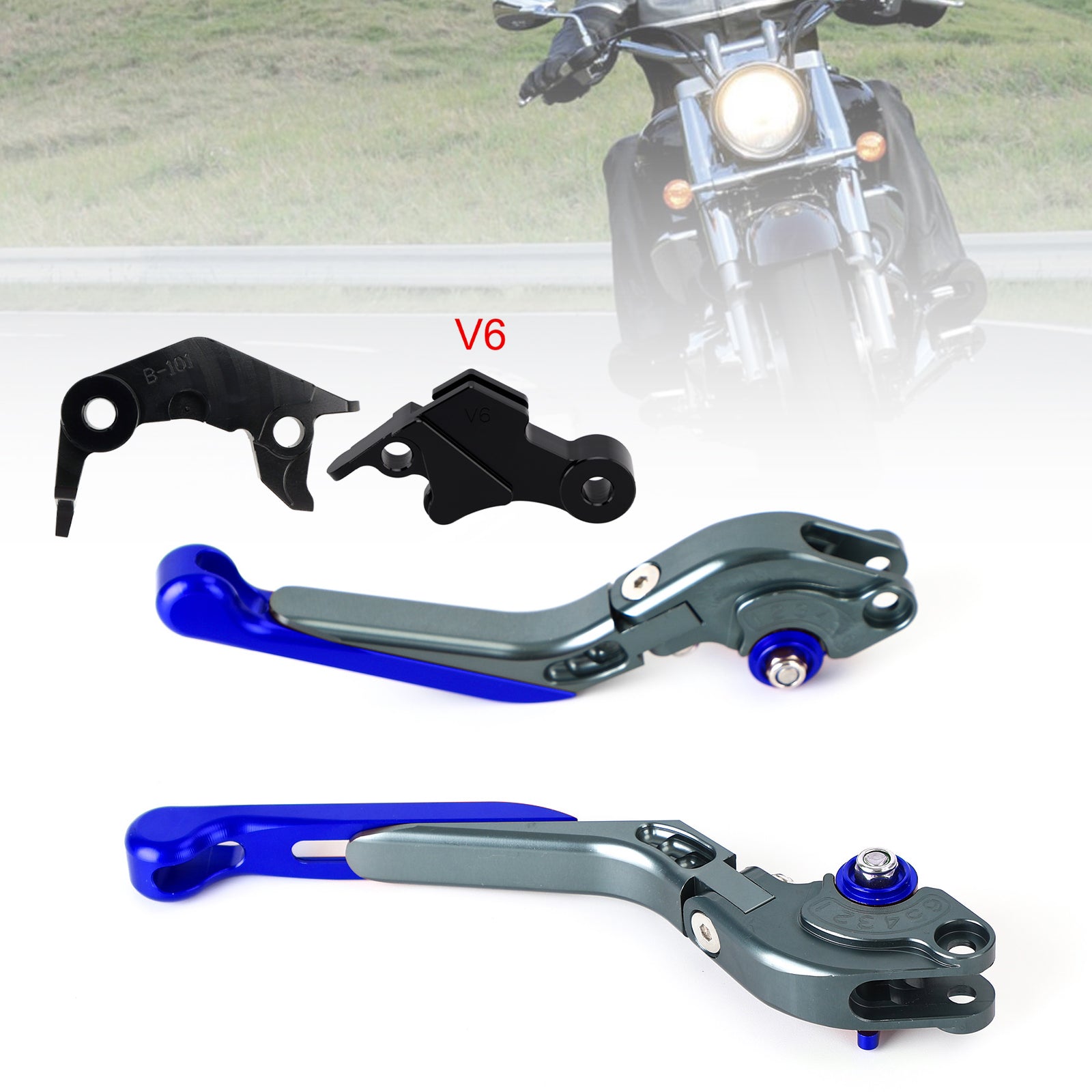 Adjustable Clutch Brake Lever fit for YAMAHA XSR900 XSR900GP MT-09 2024-2025