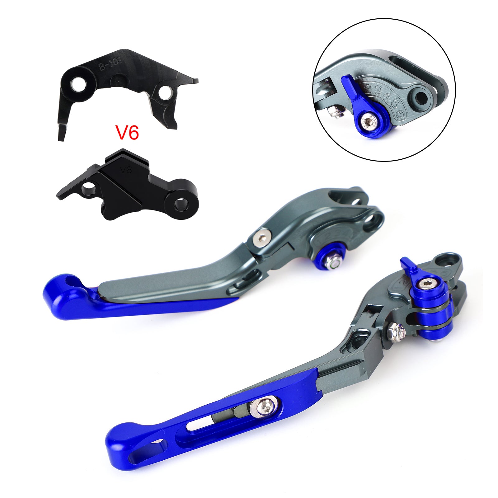 Adjustable Clutch Brake Lever fit for YAMAHA XSR900 XSR900GP MT-09 2024-2025