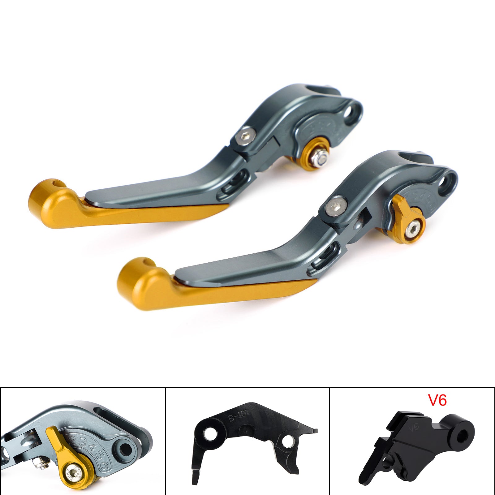 Adjustable Clutch Brake Lever fit for YAMAHA XSR900 XSR900GP MT-09 2024-2025