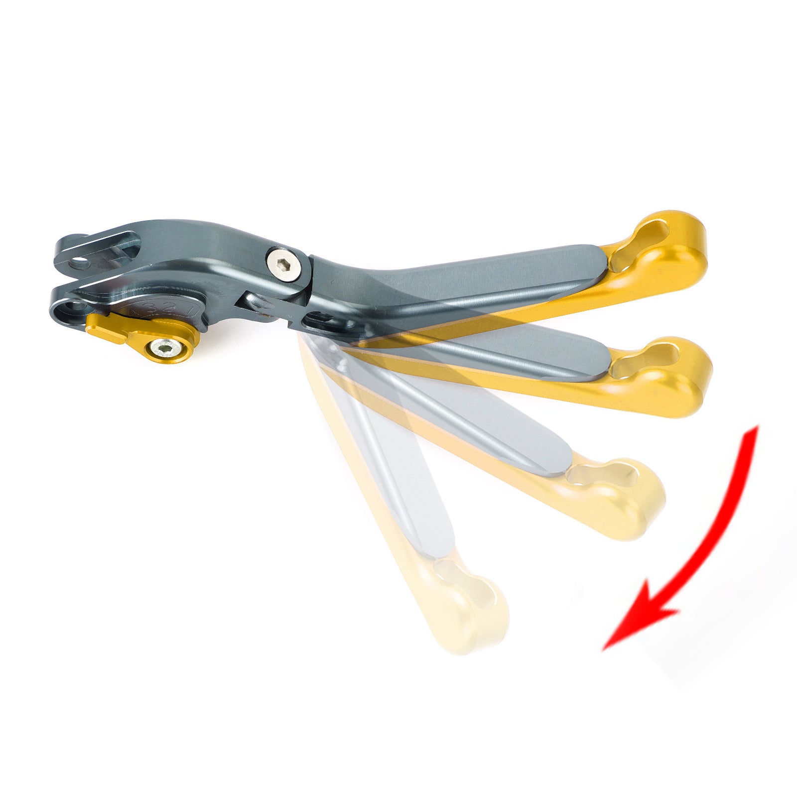Adjustable Clutch Brake Lever fit for YAMAHA XSR900 XSR900GP MT-09 2024-2025