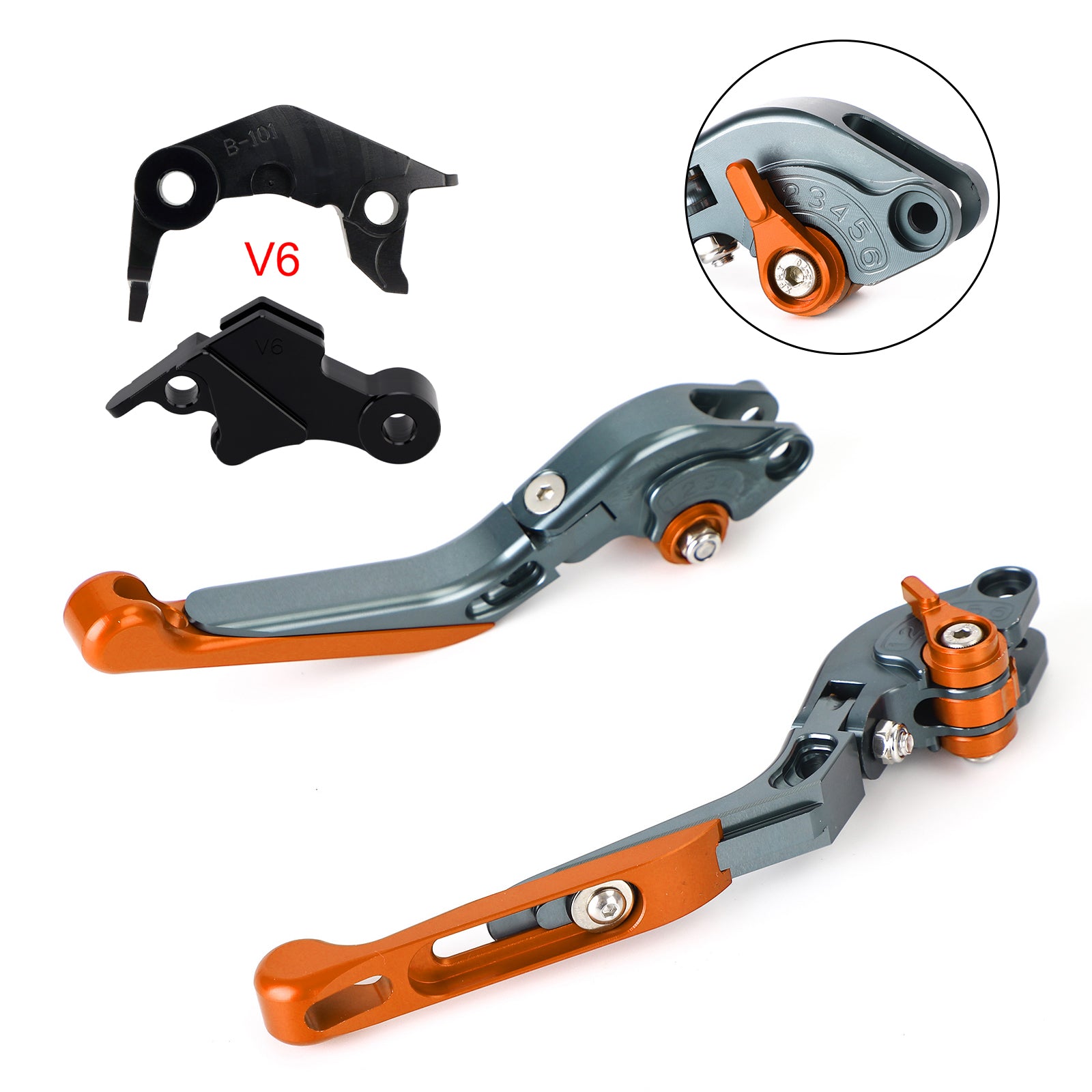 Adjustable Clutch Brake Lever fit for YAMAHA XSR900 XSR900GP MT-09 2024-2025
