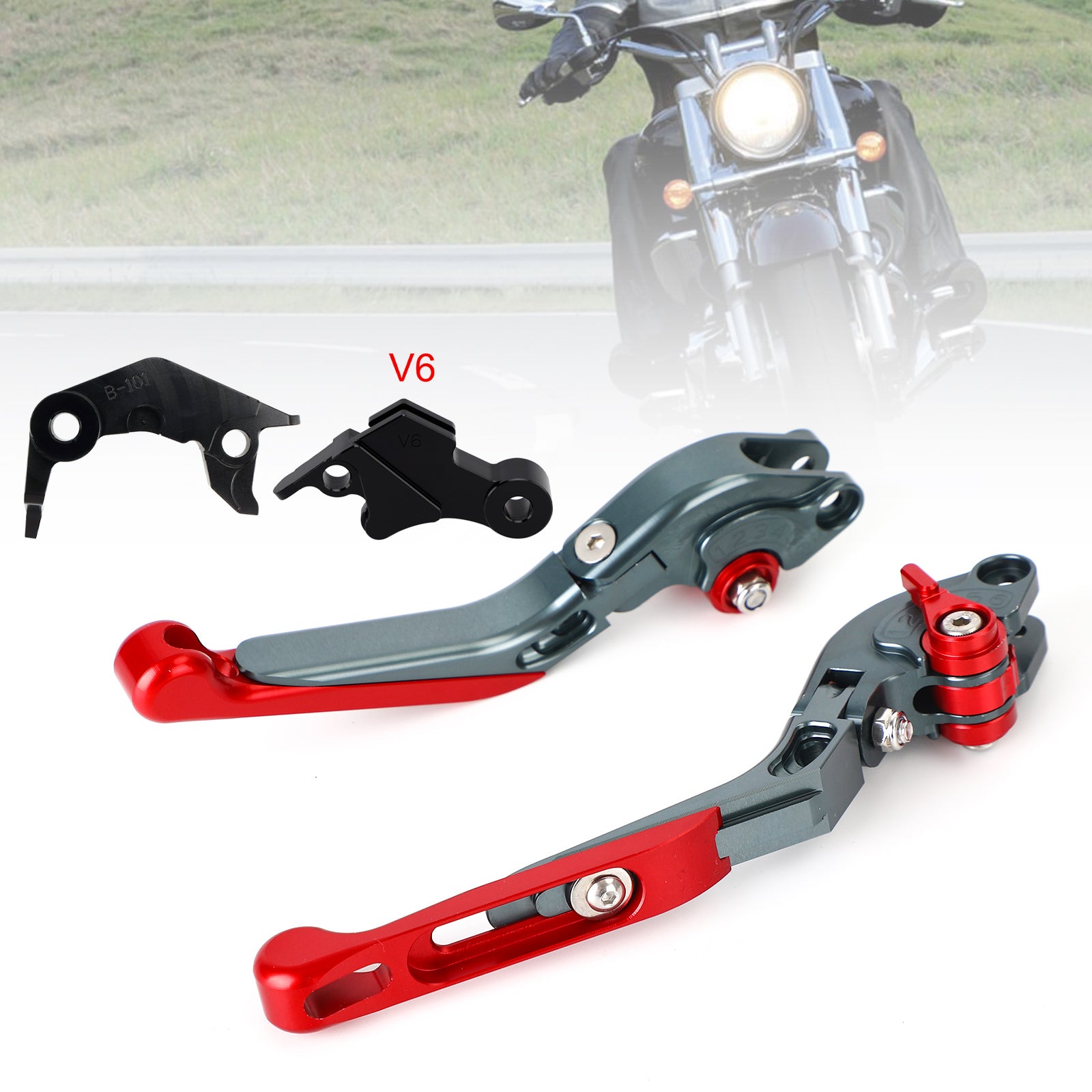 Adjustable Clutch Brake Lever fit for YAMAHA XSR900 XSR900GP MT-09 2024-2025