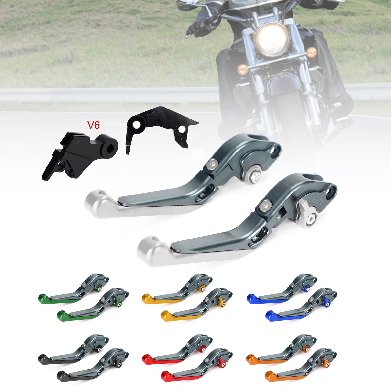 Adjustable Clutch Brake Lever fit for YAMAHA XSR900 XSR900GP MT-09 2024-2025