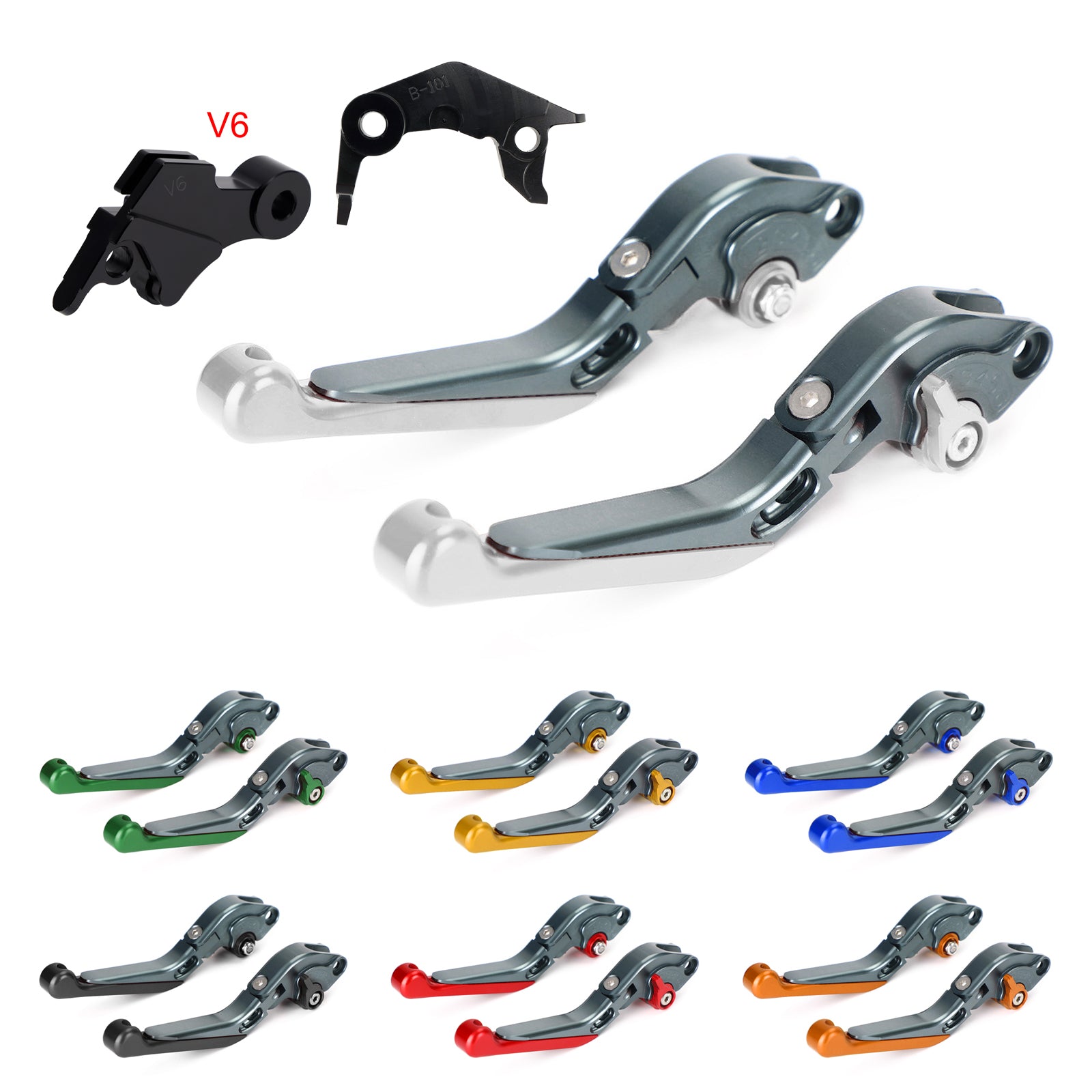 Adjustable Clutch Brake Lever fit for YAMAHA XSR900 XSR900GP MT-09 2024-2025