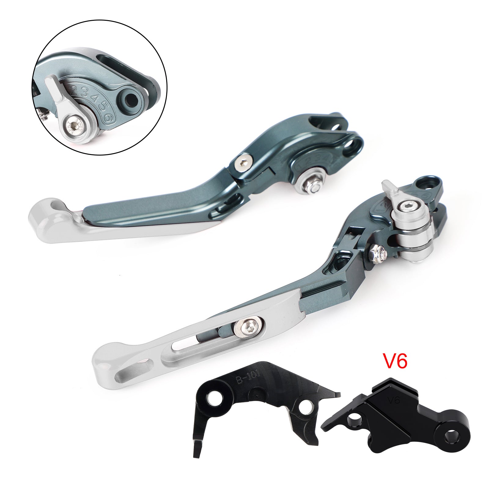 Adjustable Clutch Brake Lever fit for YAMAHA XSR900 XSR900GP MT-09 2024-2025