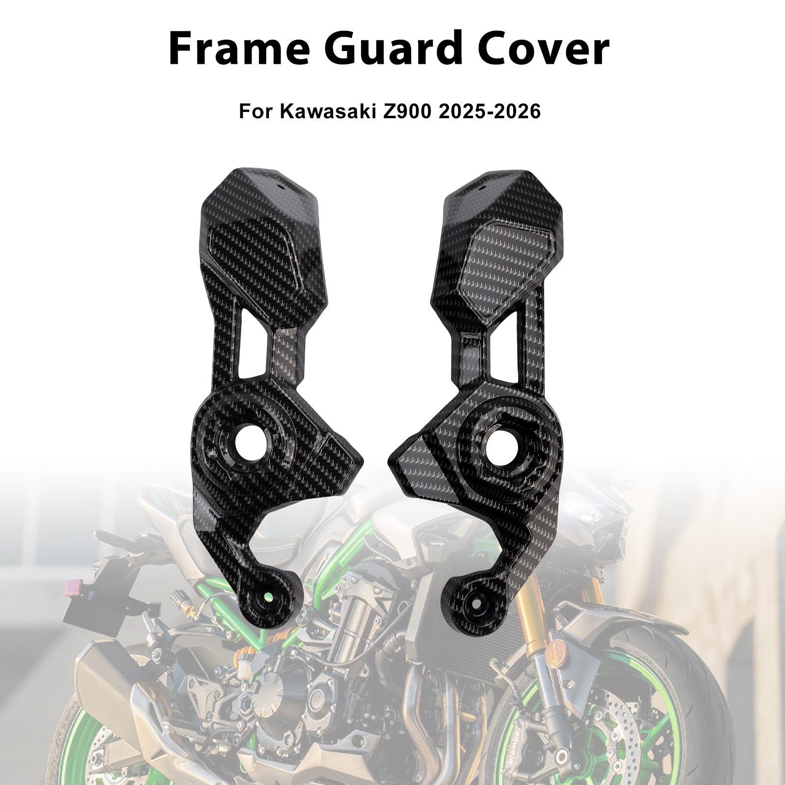 2025-2026 Kawasaki Z900 Frame Side Cover Panel Guard Fairing