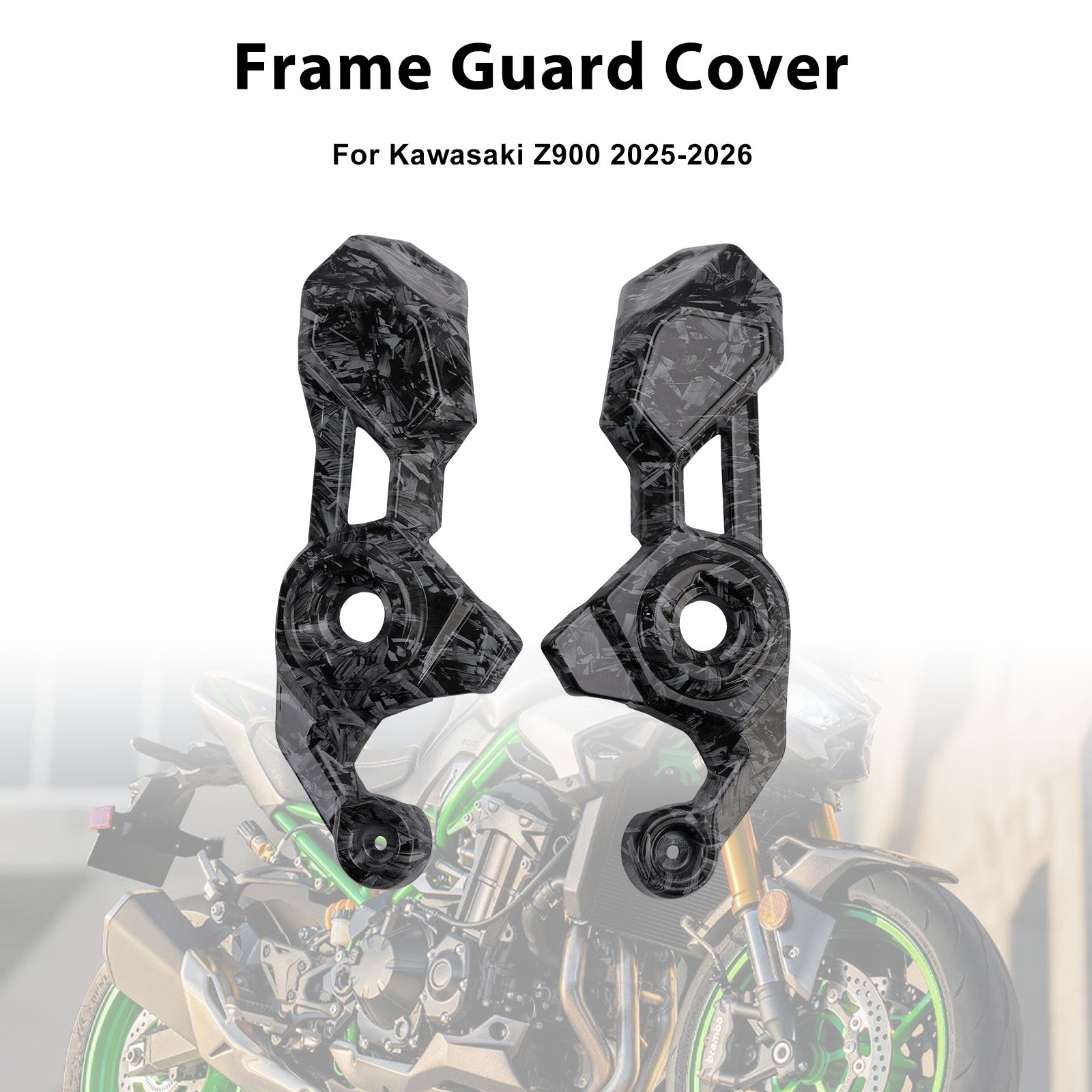 2025-2026 Kawasaki Z900 Frame Side Cover Panel Guard Fairing