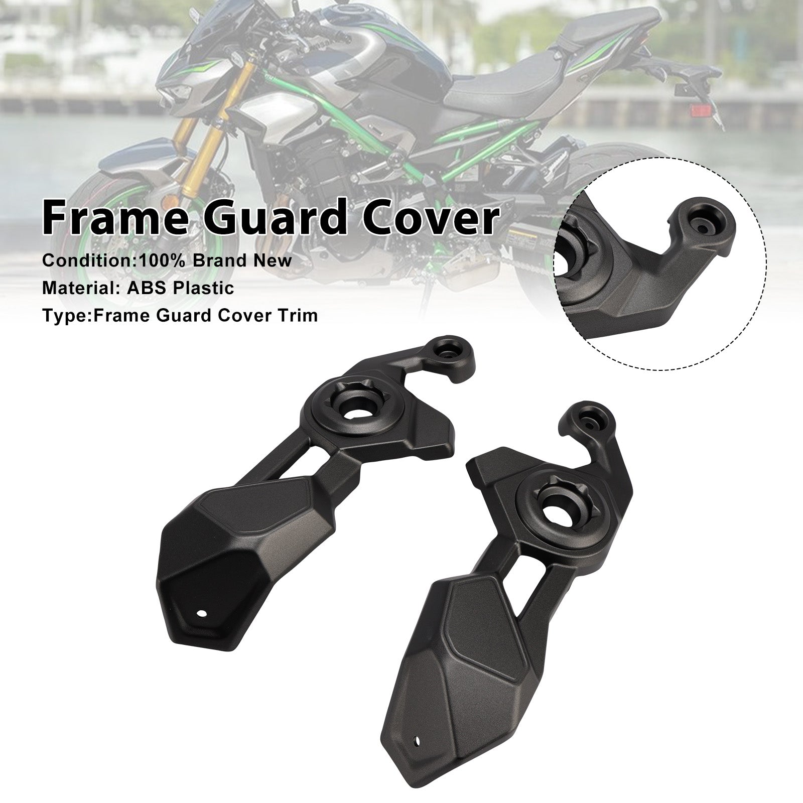 2025-2026 Kawasaki Z900 Frame Side Cover Panel Guard Fairing