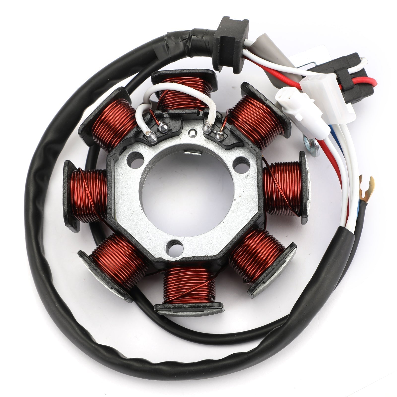 2005-2014 Yamaha YBR125 Magneto Generator Engine Stator Coil 3D9-H1410-00 3D9-H1410-01 Generic