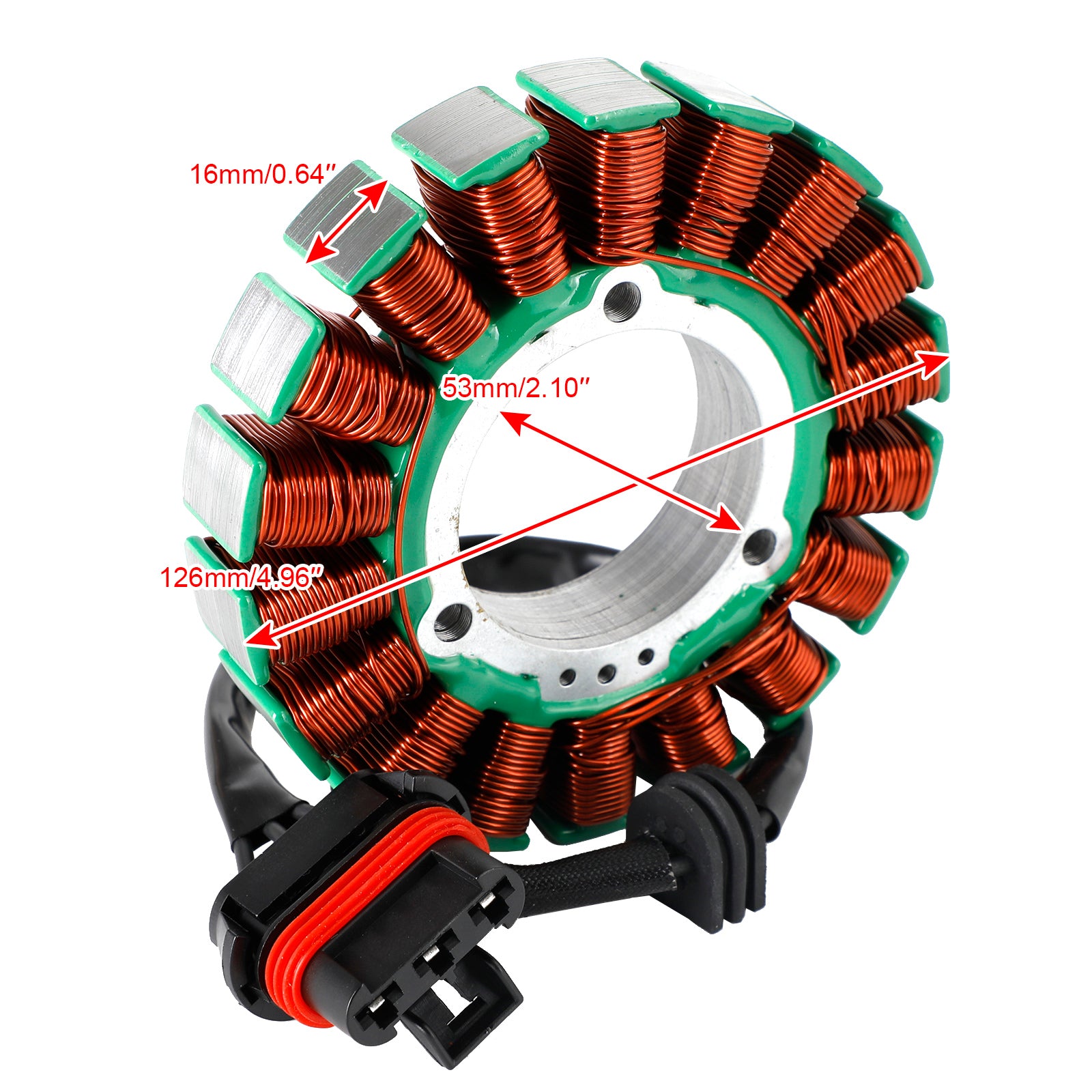 Bobine de Stator de moteur de générateur magnétique adaptée à Polaris ACE RZR 500 570 900 Scrambler Sportsman 850 4014406 générique