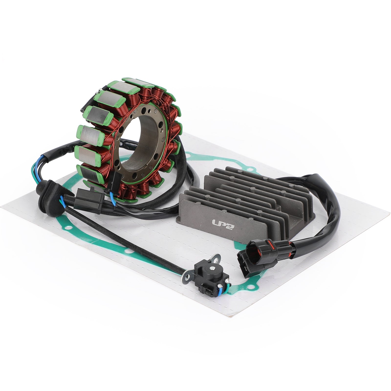 2001-2004 Suzuki VL800 Intruder Volusia Magneto STATOR+spännings likriktare+packning
