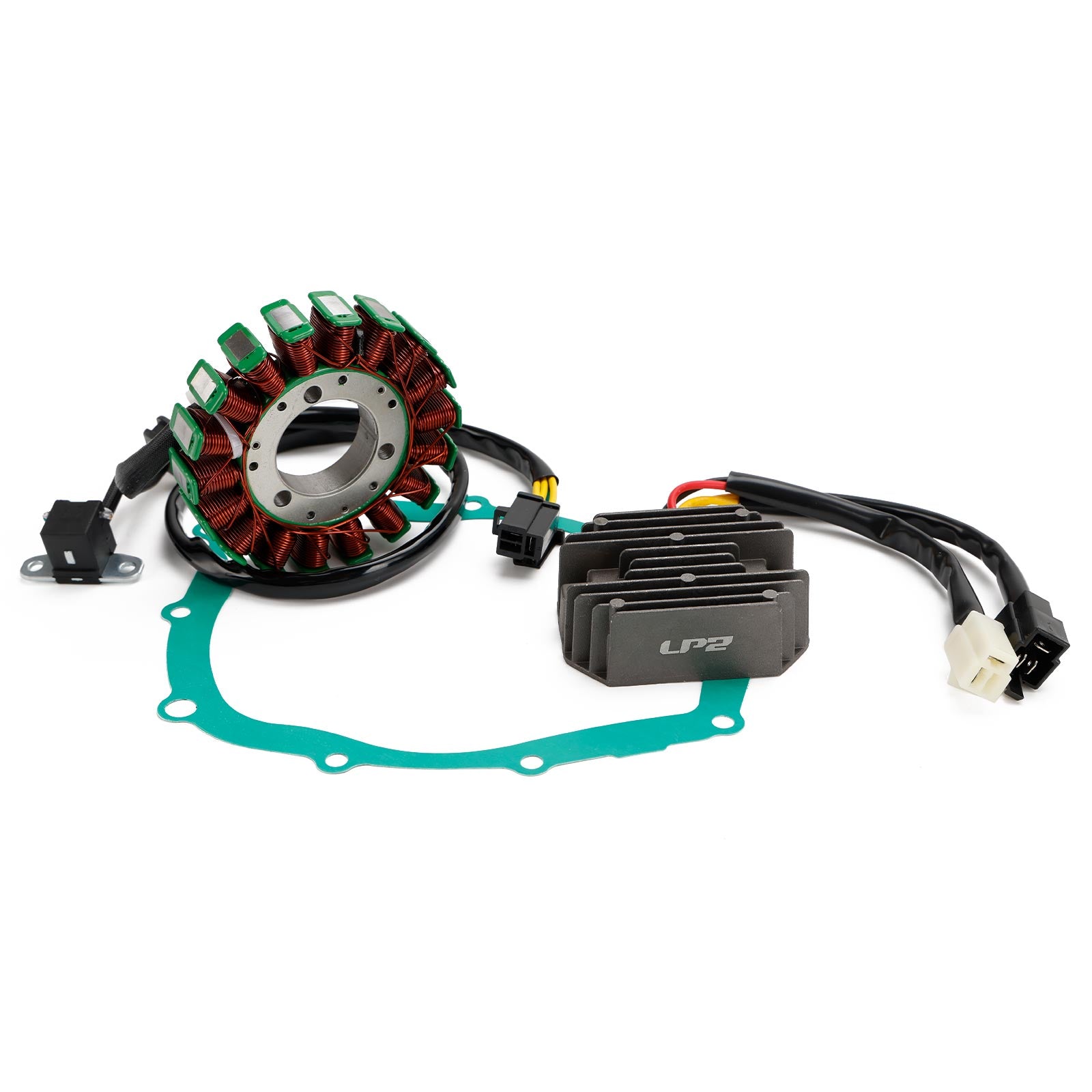 Magneto Spoel Stator + Spanningsregelaar + Pakking Assy Fit Voor Suzuki SV 400 650 SV650S 1999-2002