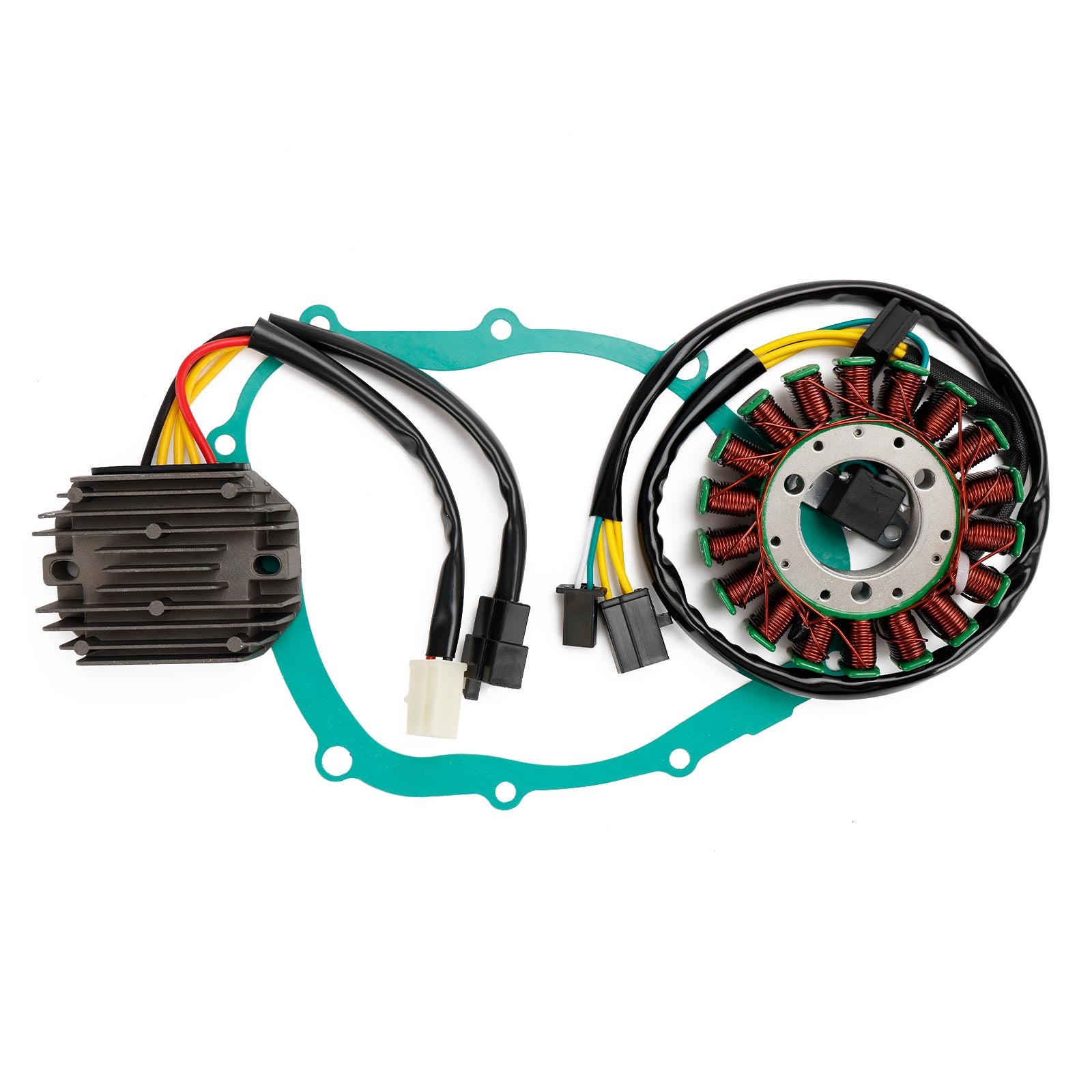 Stator de bobine magnétique + régulateur de tension + joint Assy adapté pour Suzuki SV 400 650 SV650S 1999-2002