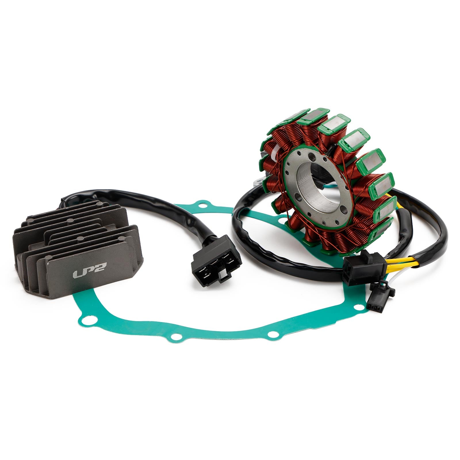 1999-2002 Suzuki SV 650 S Magneto-spoelstator + spanningsregelaar + pakking