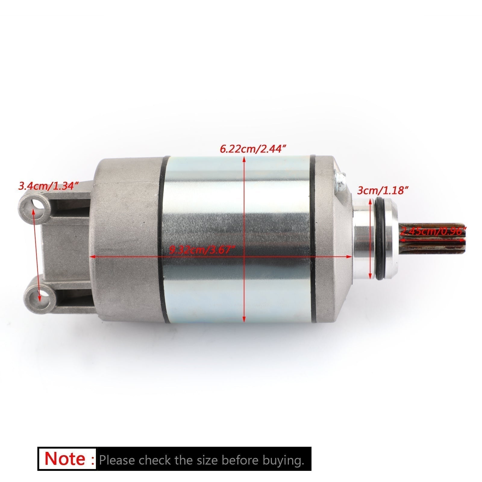 1996-2005 Suzuki GSX-R750 M/C 749cc STARTMOTOR Motor starten 9-Spline 31100-35F00