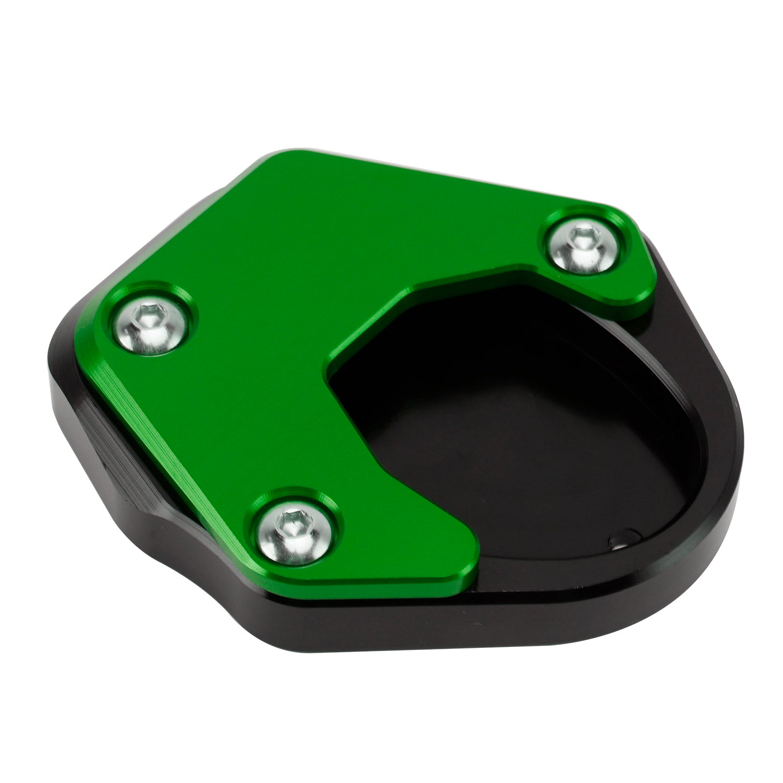 Side Stand Enlarger Kickstand Extension Green Fit For Kawasaki Klx2301S/R Klx150 Titanium