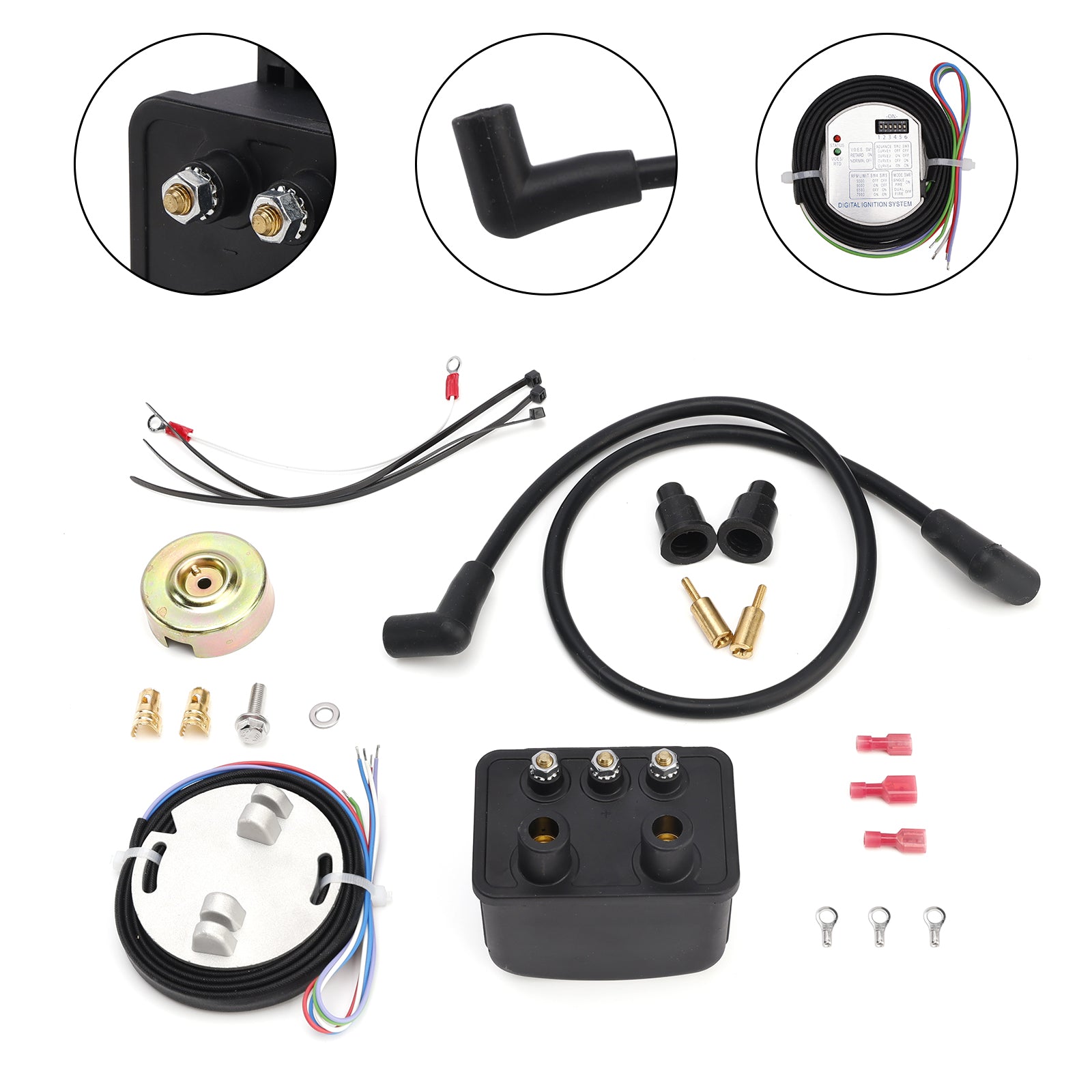 53-660 for Big Twin Models 1970-1999 Double Fire Electronic Ignition Kit