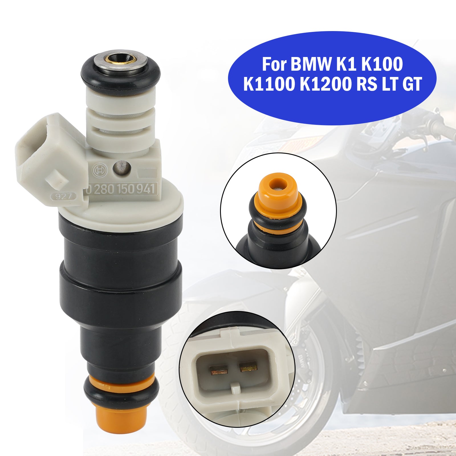 Motorcycle Fuel Injector 0280150705 For BMW K1 K100 K1100 K1200 RS LT GT Generic