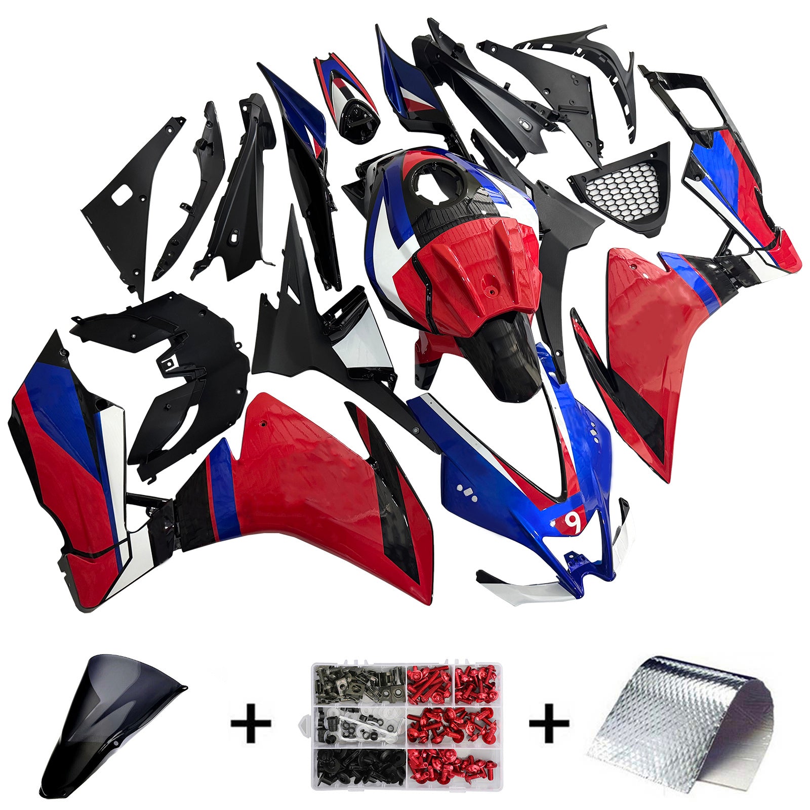 2012-2016 Aprilia RS4 125 50 injectiekuipset carrosserie