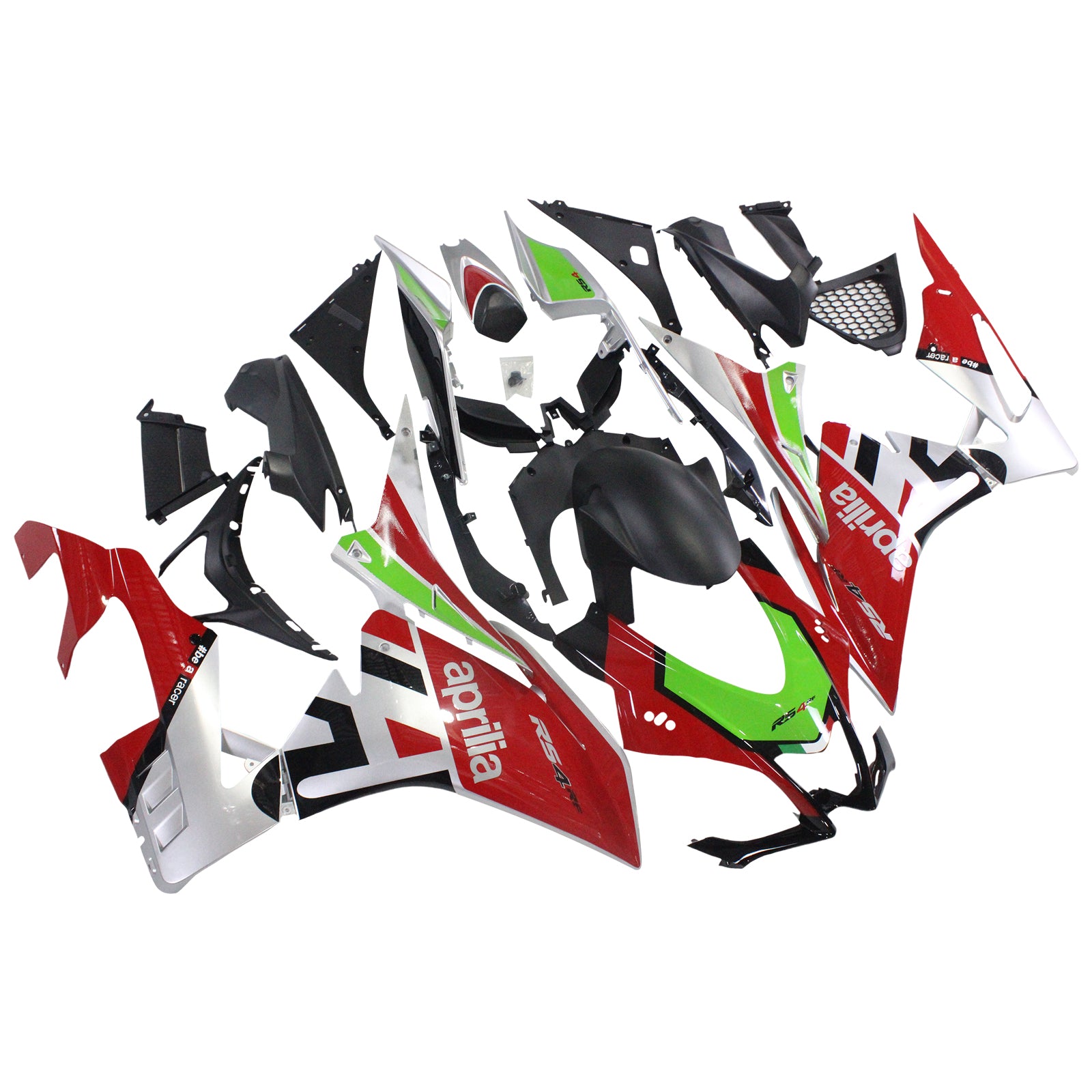 2016-2018 Aprilia RSV4 1000 Amotopart Injection Fairing Kit Bodywork Plastic #104