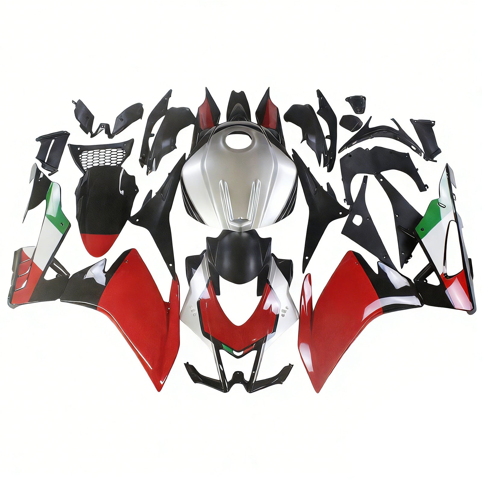 2016-2018 Aprilia RSV4 1000 Amotopart Kit de carenado de inyección Carrocería Plástico #105