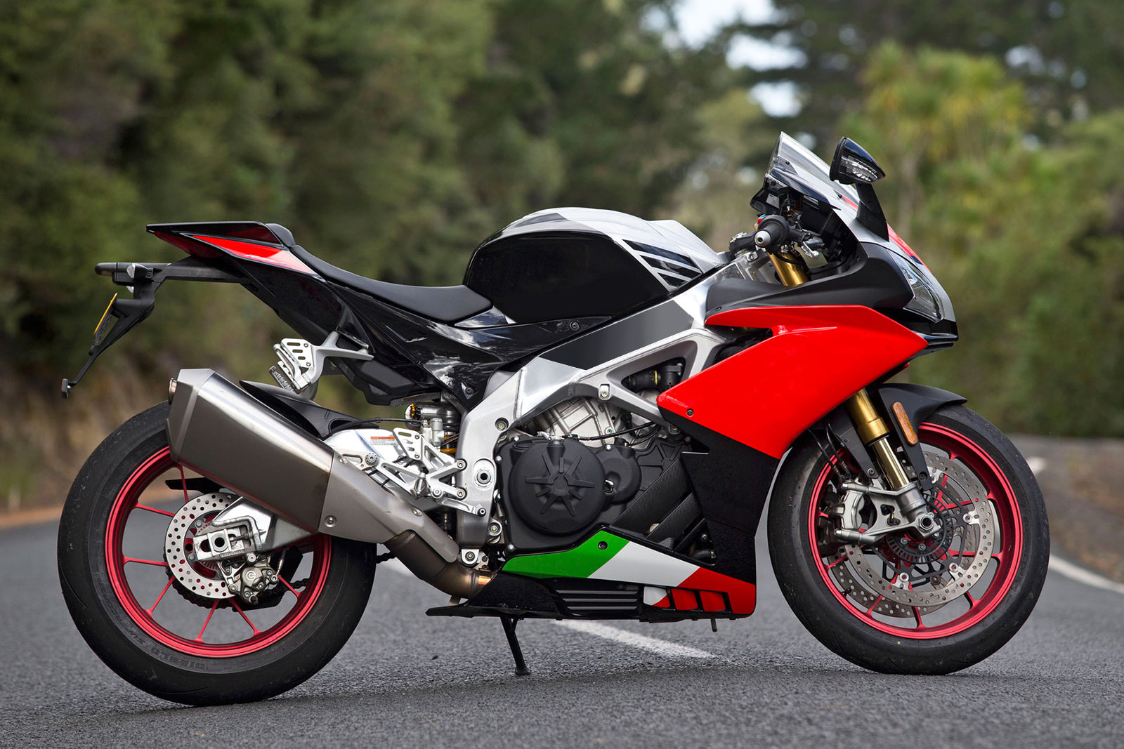 2016-2018 Aprilia RSV4 1000 Amotopart Kit de carenado de inyección Carrocería Plástico #105