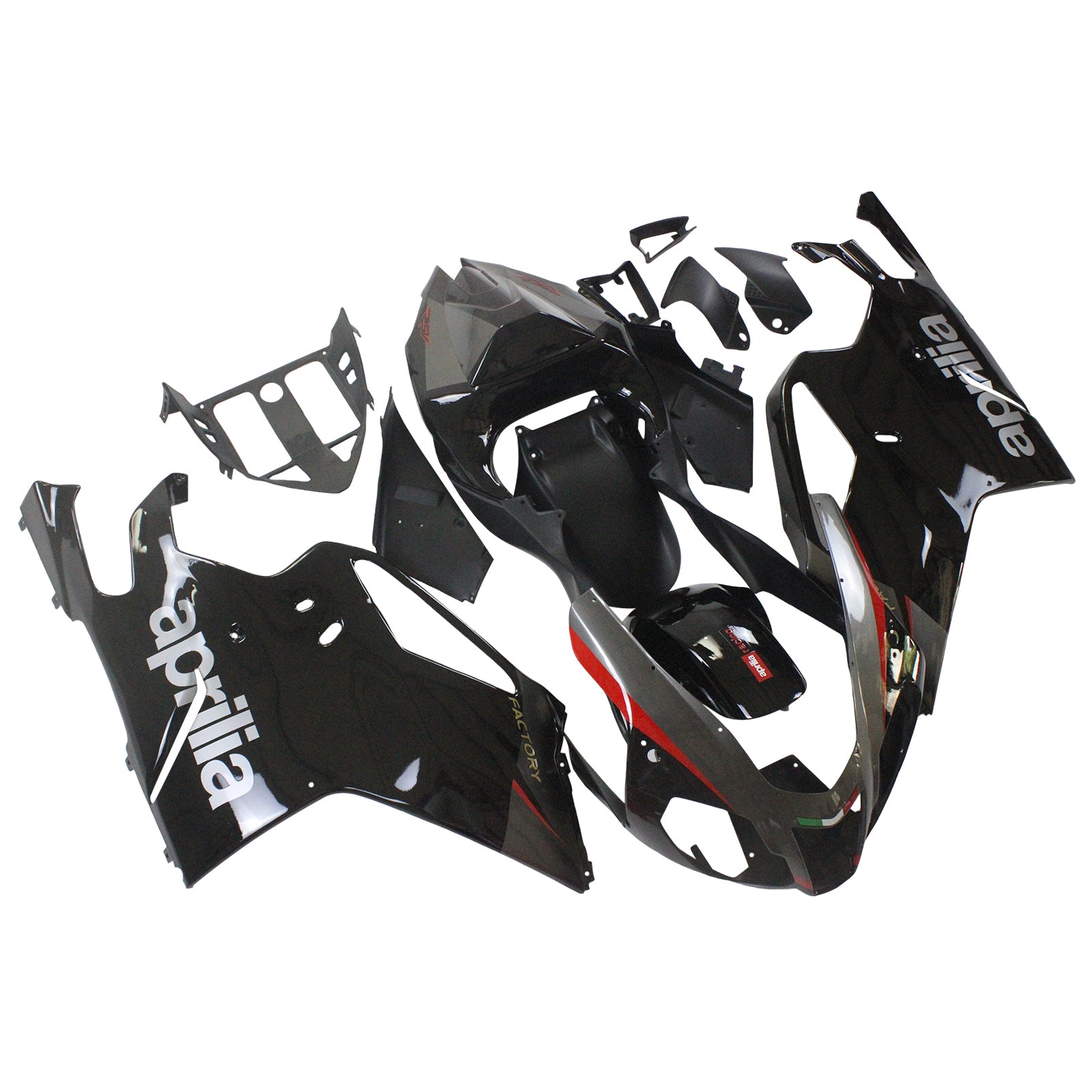 2003-2006 Aprilias RSV1000 Amotopart Injection Fairing Kit Karosseri Plast #102