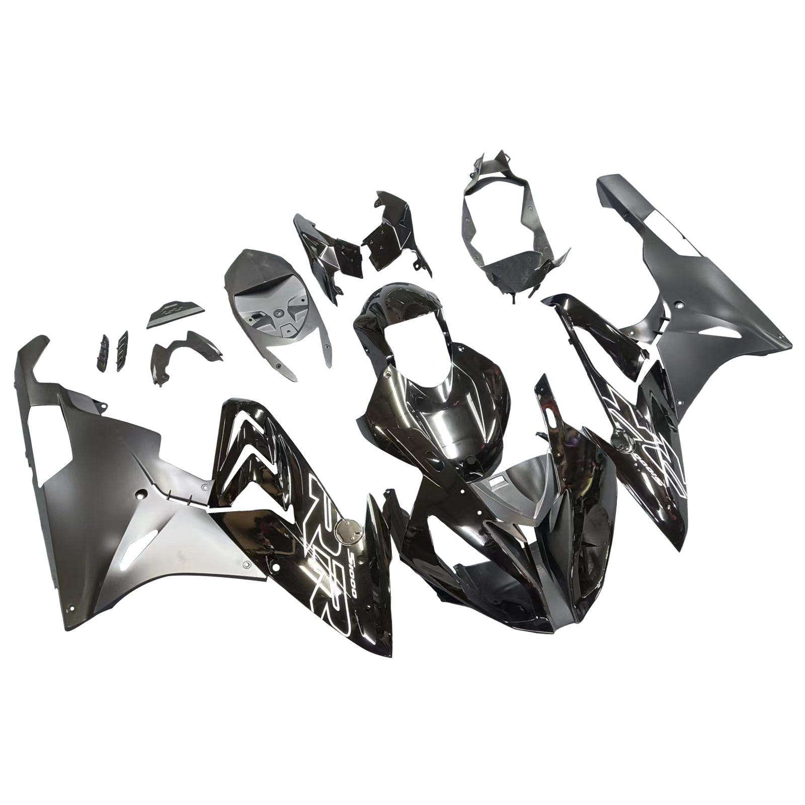 2015-2016 BMW S1000RR Amotopart Fairing Kit Bodywork Black Plastic ABS For