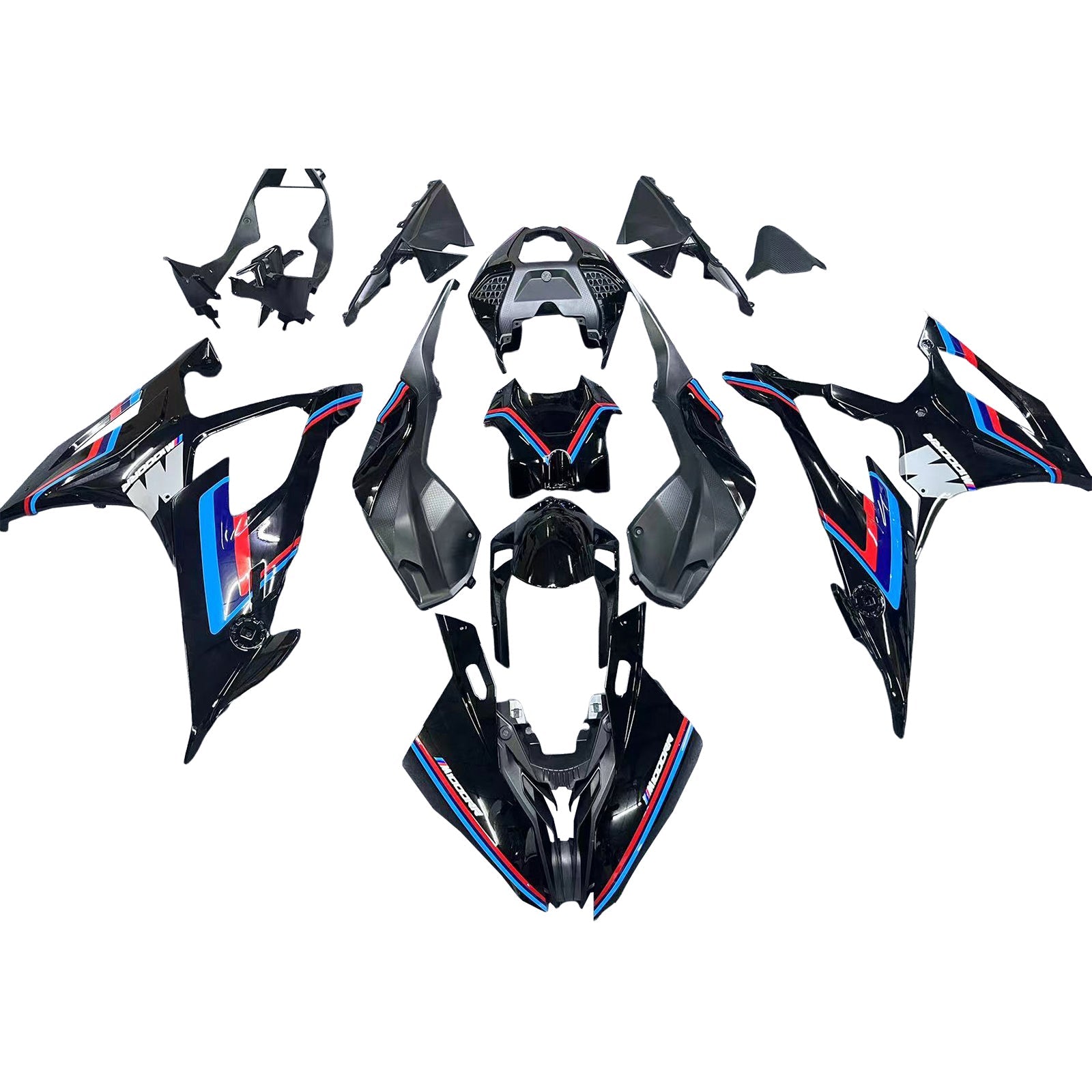 2019-2022 BMW S1000rr Injection Kit de carénage de camers Bodywork Plastic Abs # 164