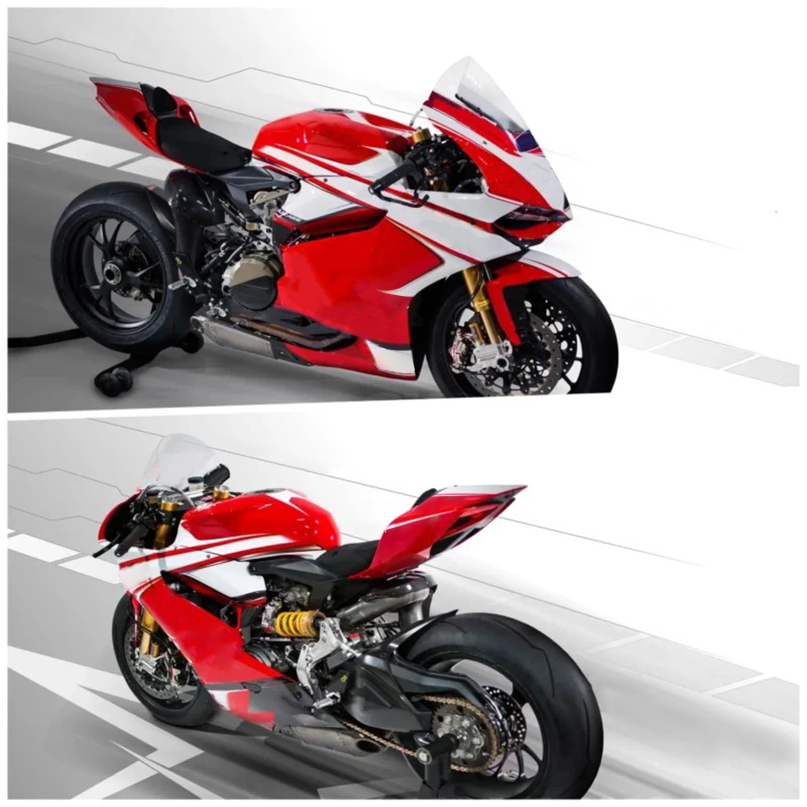2003-2004 Ducati 999 749 Kit de carenado Carrocería ABS