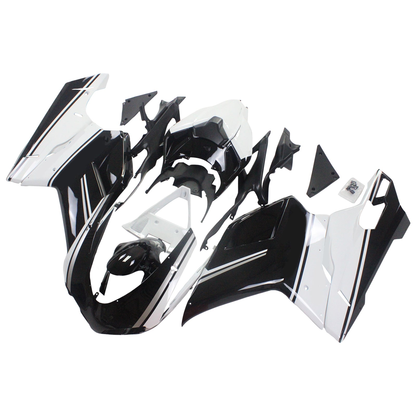 2007-2011 Ducati 1098 1198 848 ABS FAIRING KIT BODYWORK #102